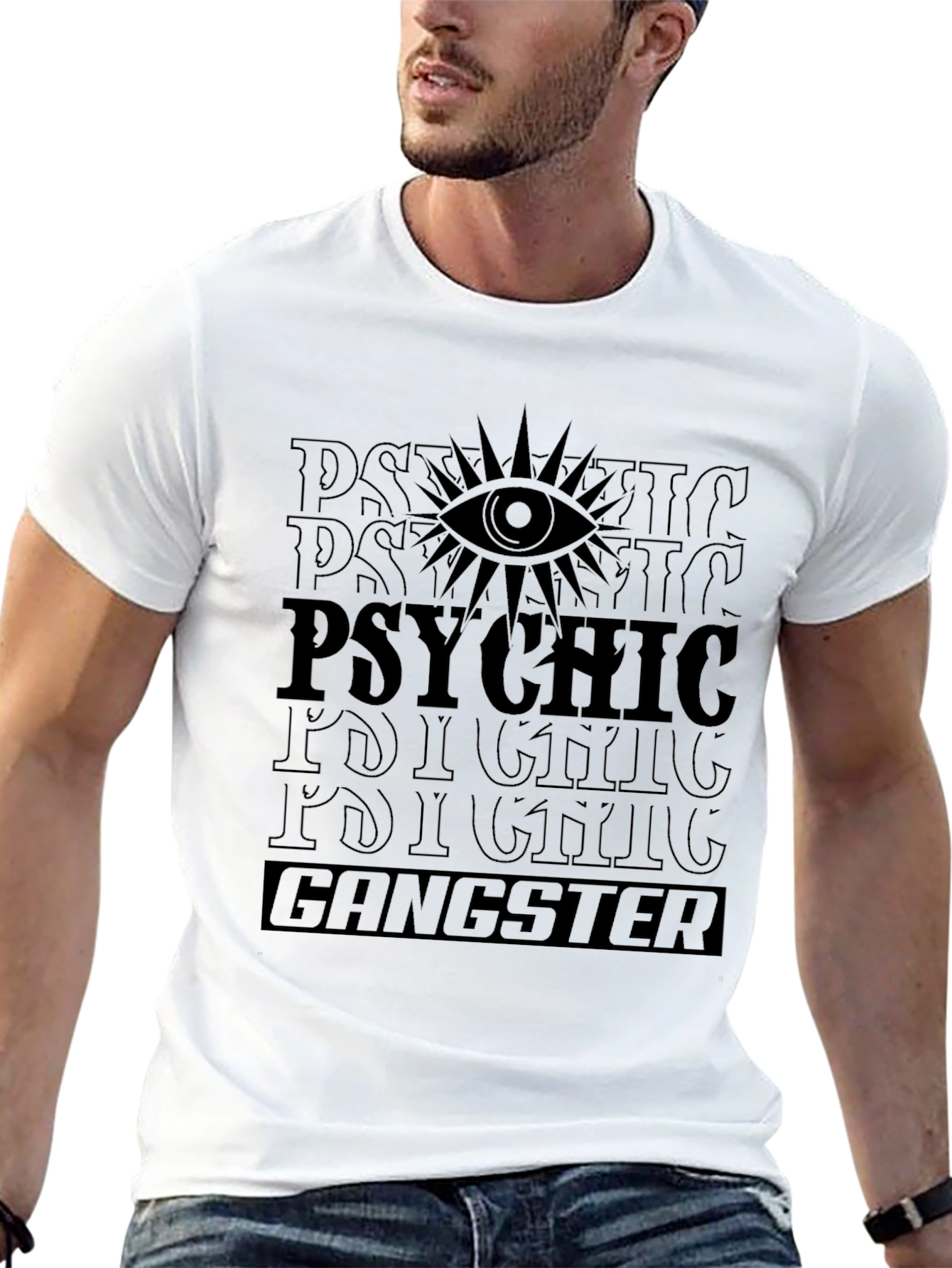 Psychic Gangster Graphic T-Shirt - Trendy Streetwear