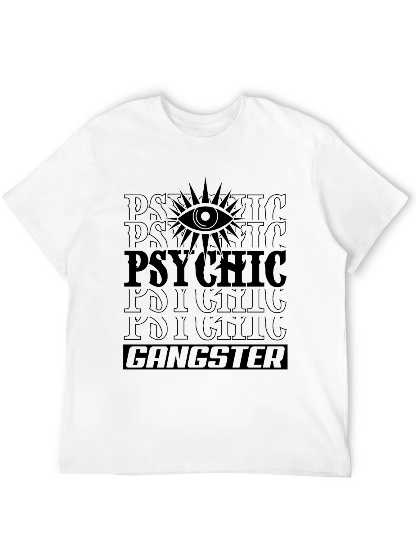 Psychic Gangster Graphic T-Shirt - Trendy Streetwear