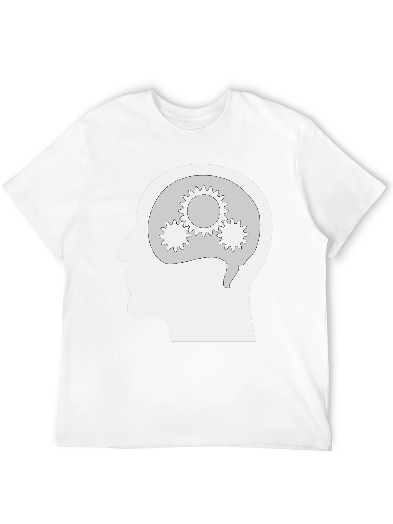 Cogito Ergo Sum T-Shirt - Thinking Head Design
