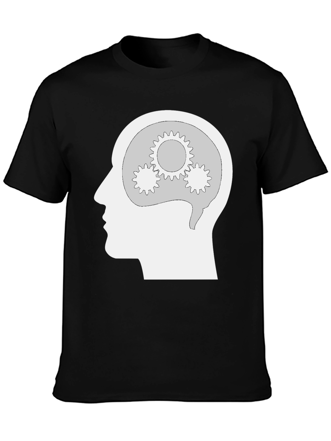 Cogito Ergo Sum T-Shirt - Thinking Head Design