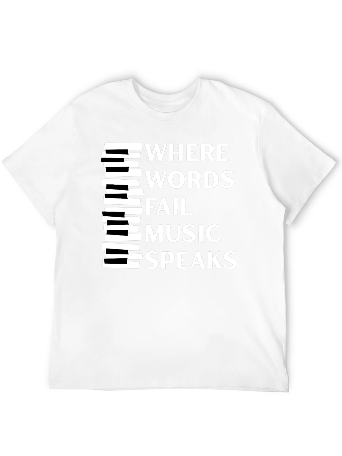 Music Speaks Graphic Tee