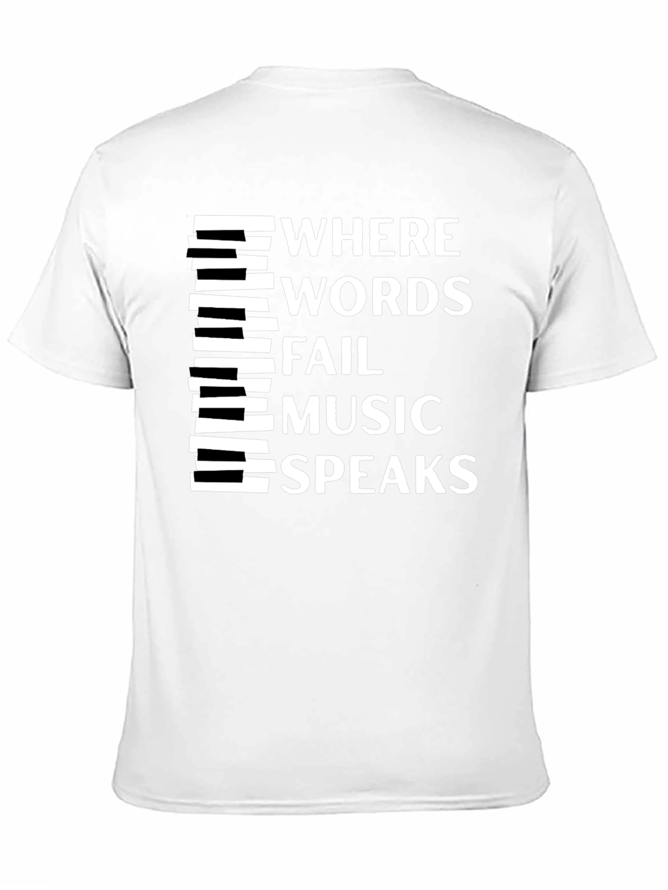 Music Speaks Graphic Tee