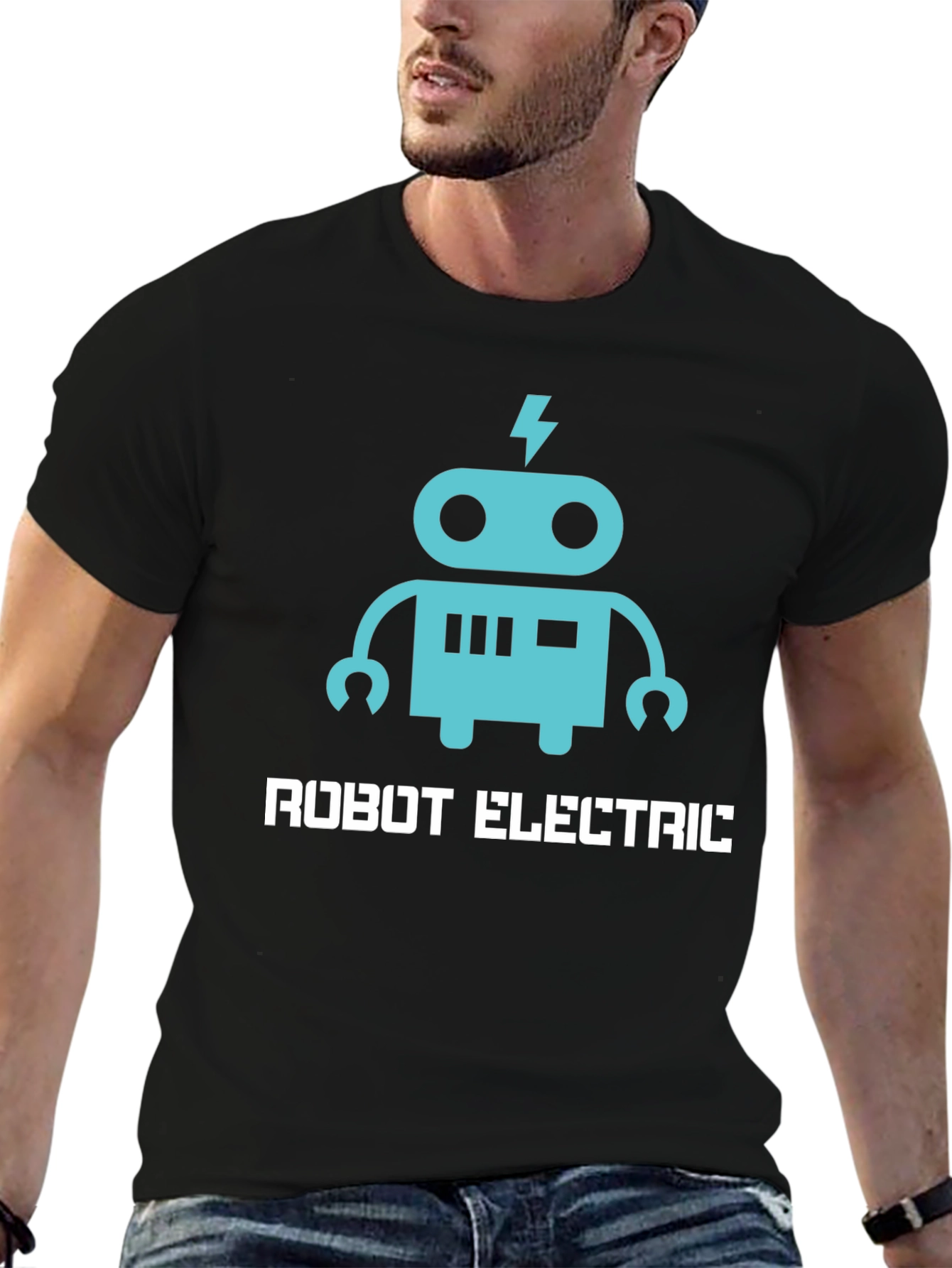 Robot Electric T-Shirt - Cool Graphic Tee