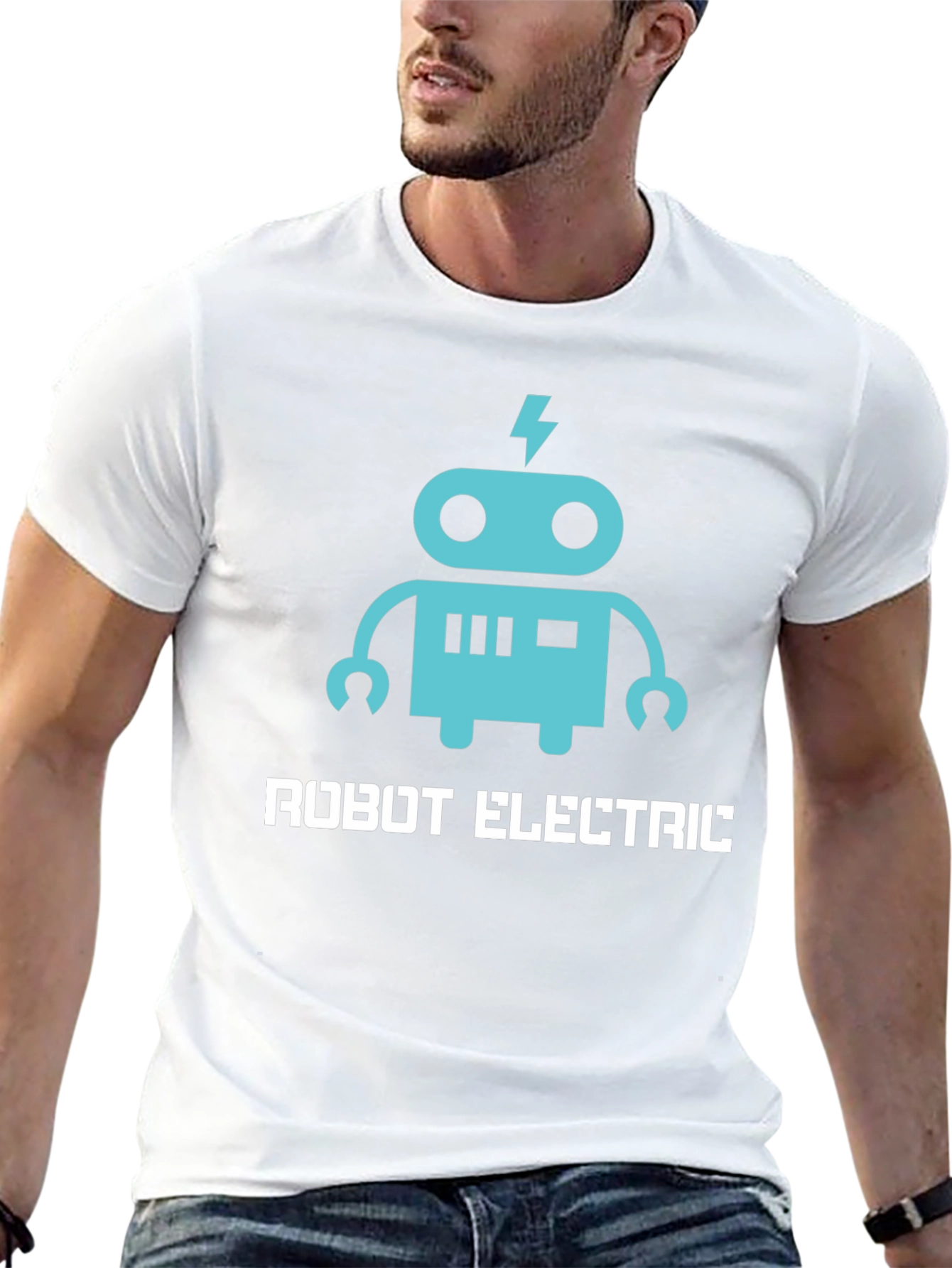 Robot Electric T-Shirt - Cool Graphic Tee