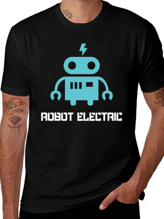 Robot Electric T-Shirt - Cool Graphic Tee