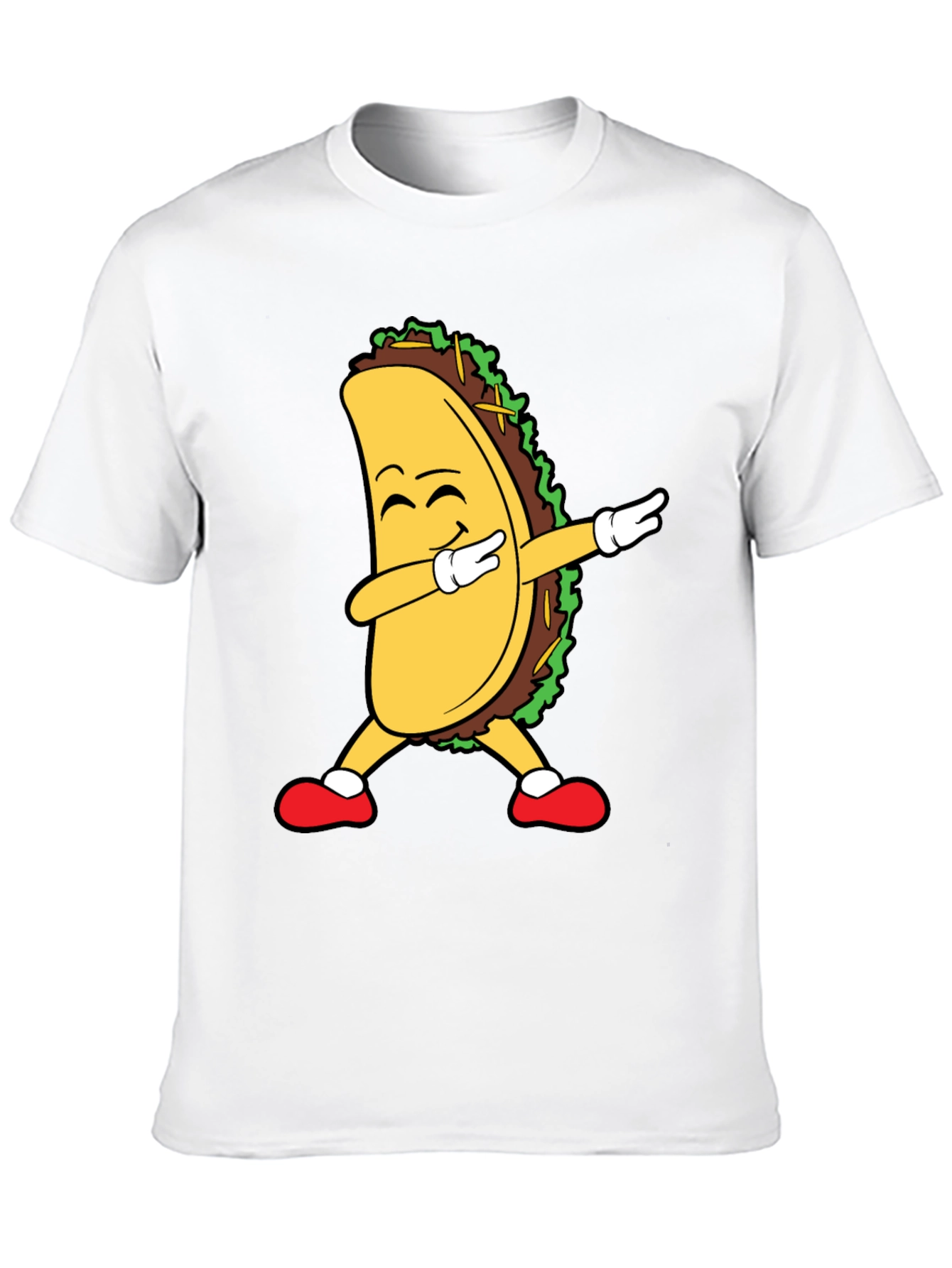 Dabbing Taco Graphic Tee - Black