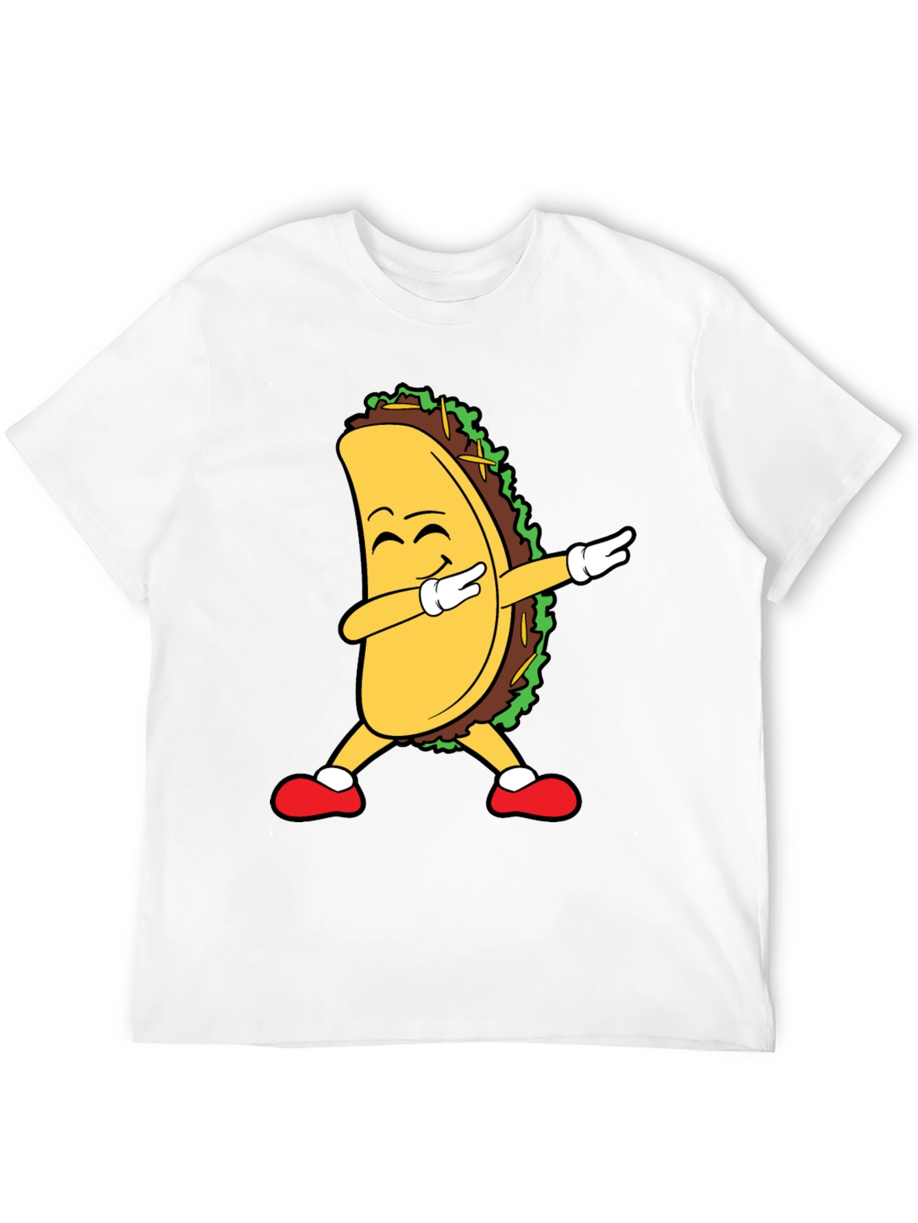 Dabbing Taco Graphic Tee - Black