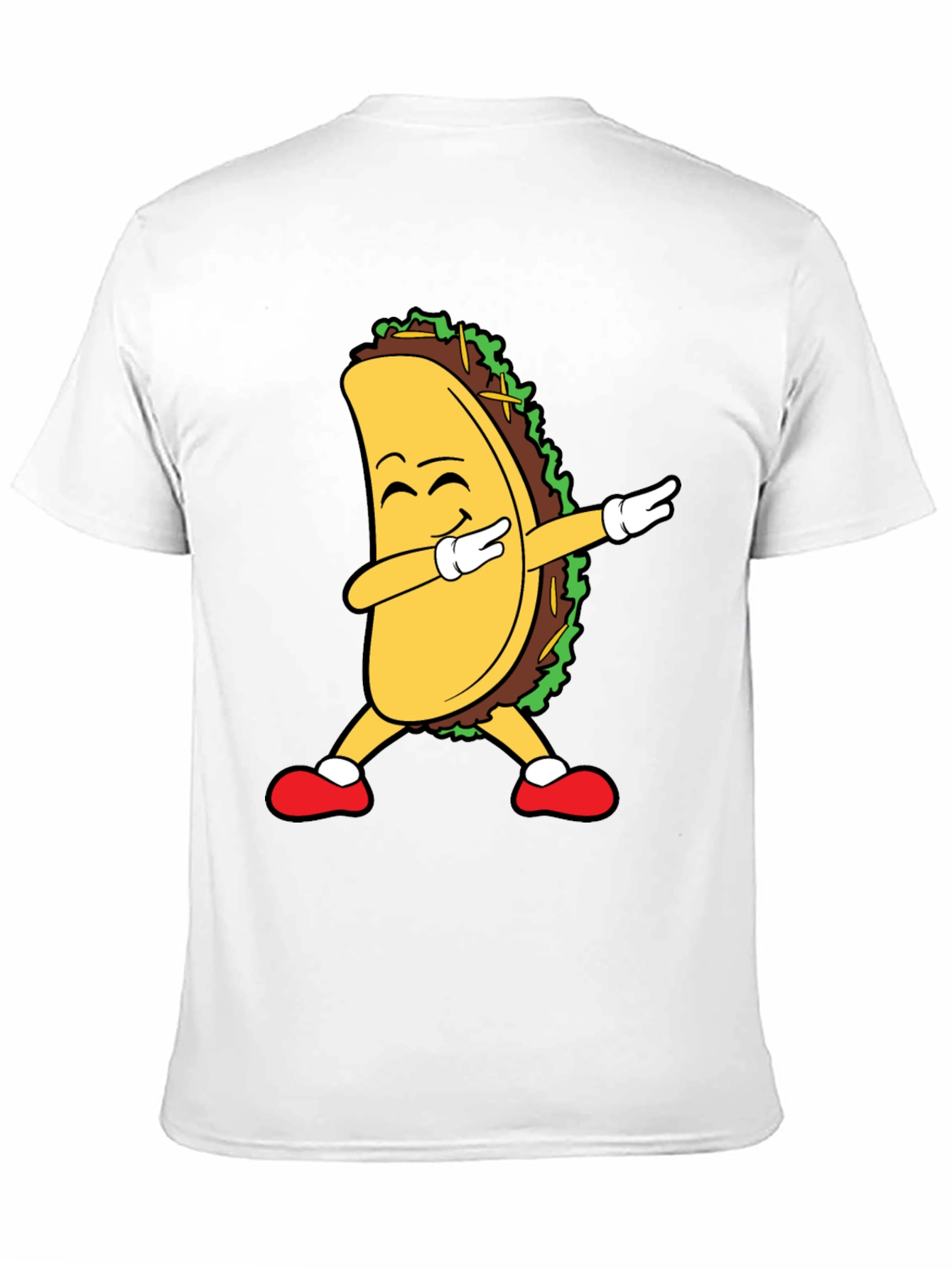 Dabbing Taco Graphic Tee - Black