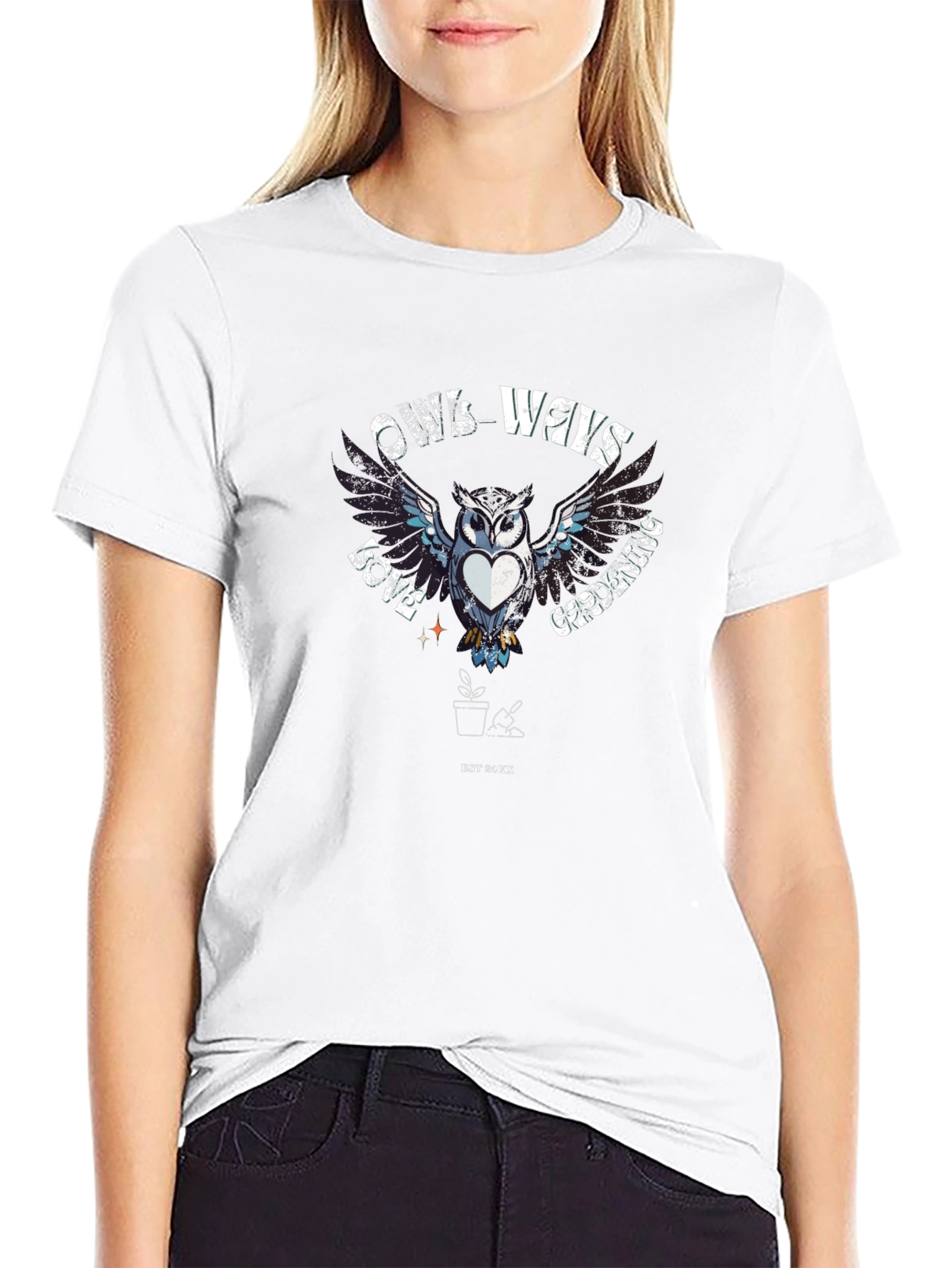 Owls Ways Gardening T-Shirt