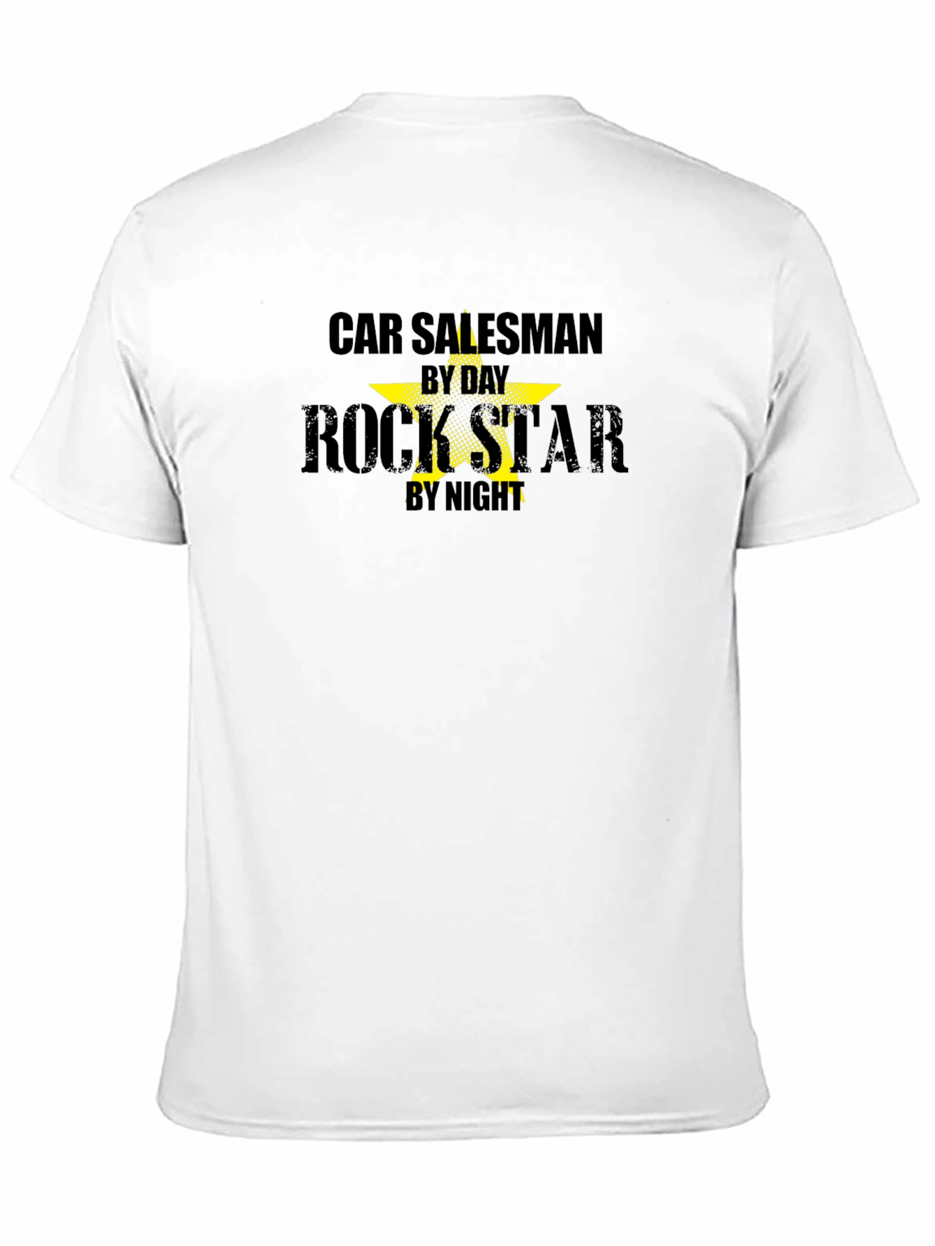 Car Salesman by Day Rockstar by Night Graphic Tee