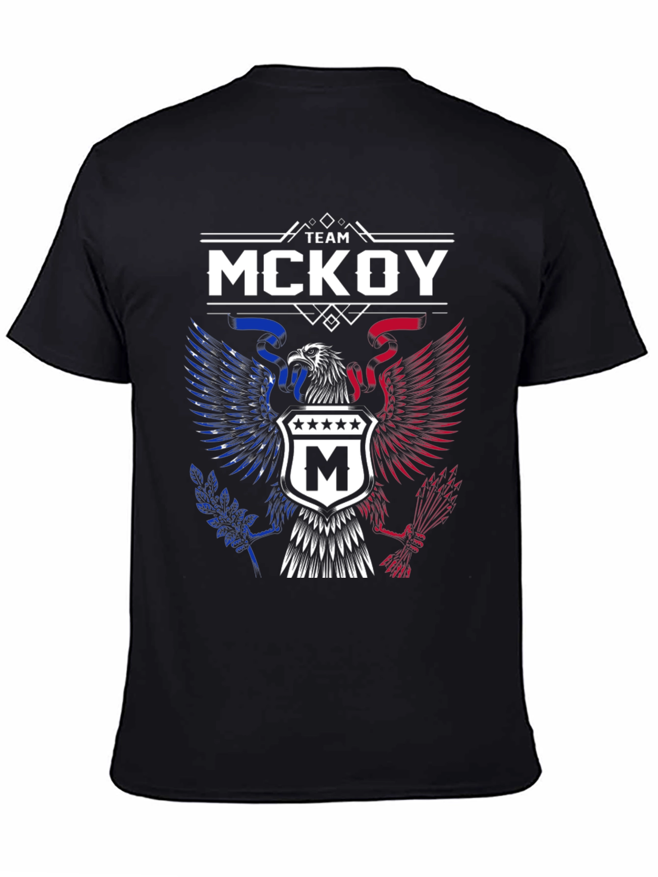 Team McKoy Eagle Crest Graphic Tee