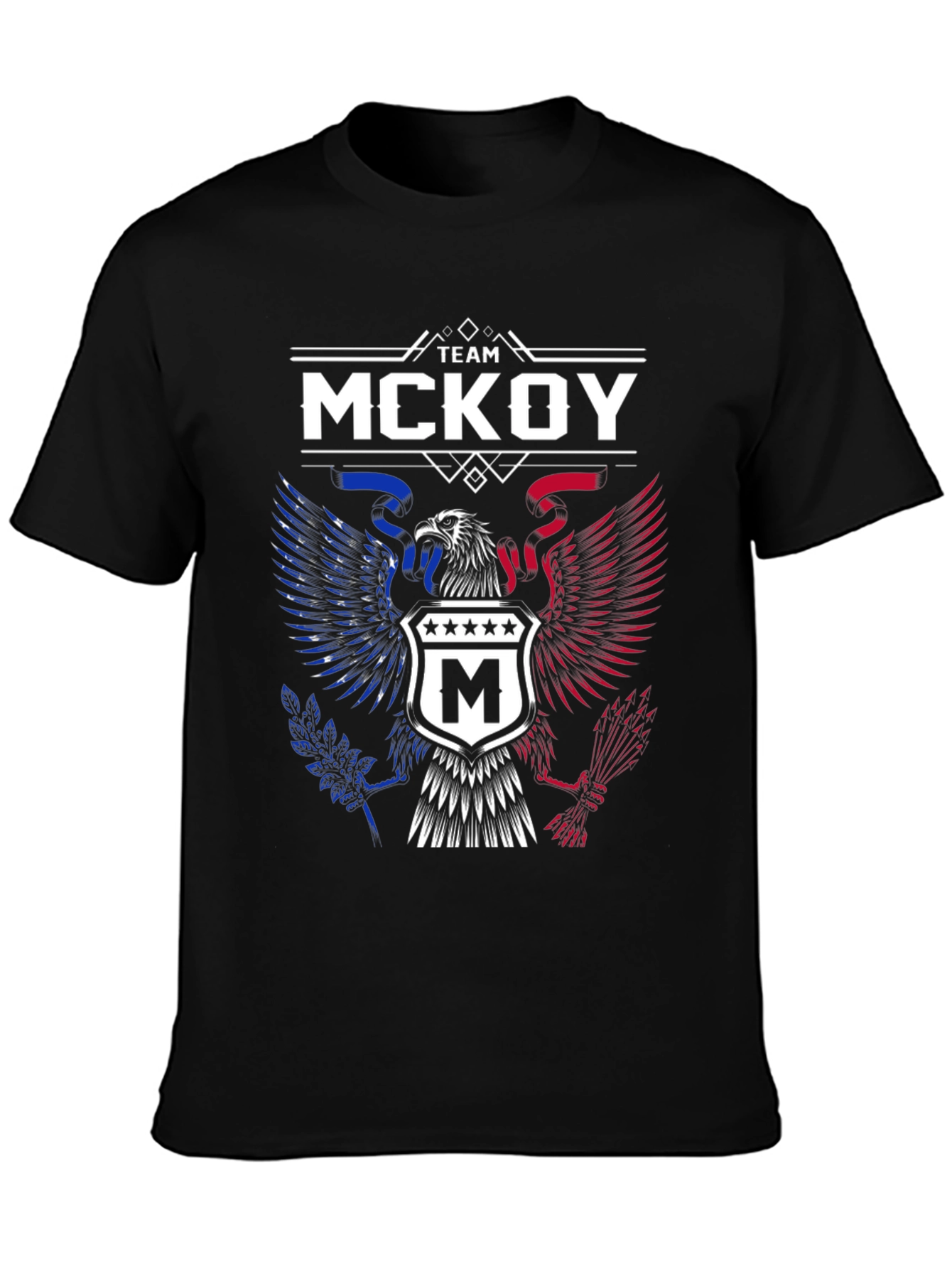 Team McKoy Eagle Crest Graphic Tee
