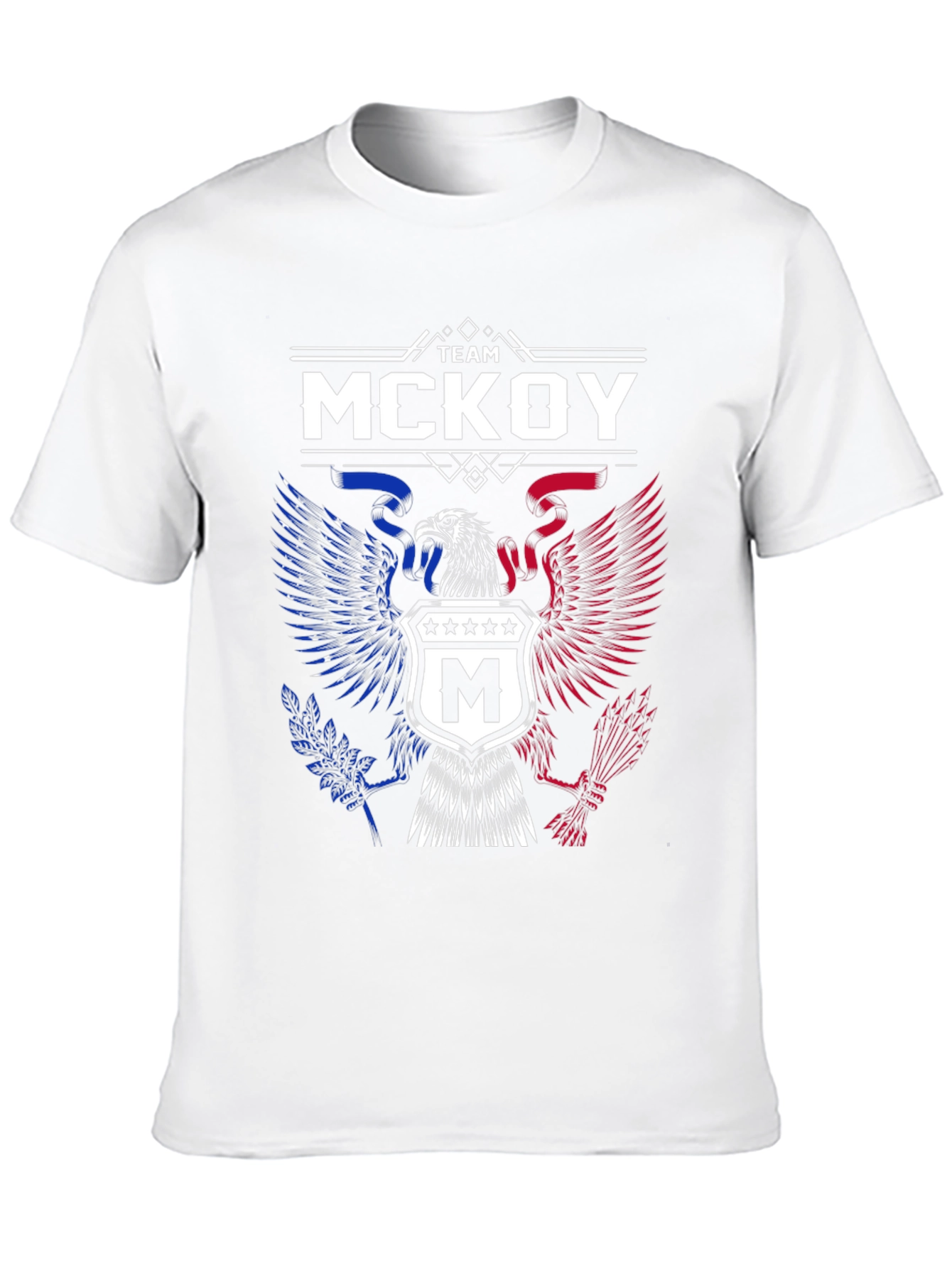 Team McKoy Eagle Crest Graphic Tee