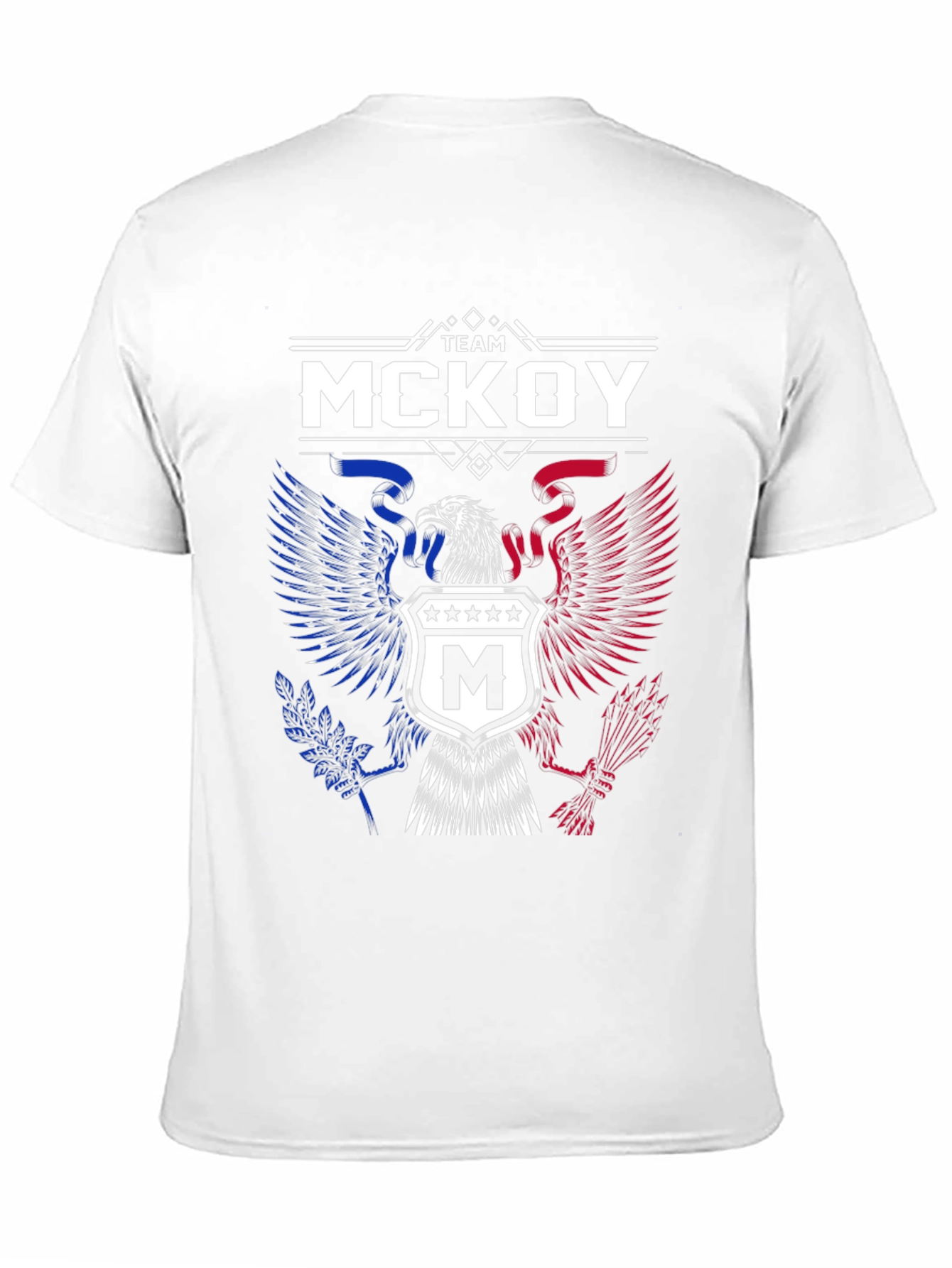 Team McKoy Eagle Crest Graphic Tee