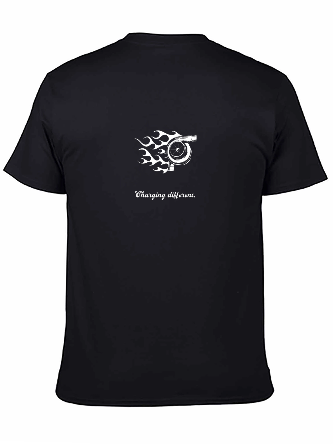 Charging Different T-Shirt - Turbo Design