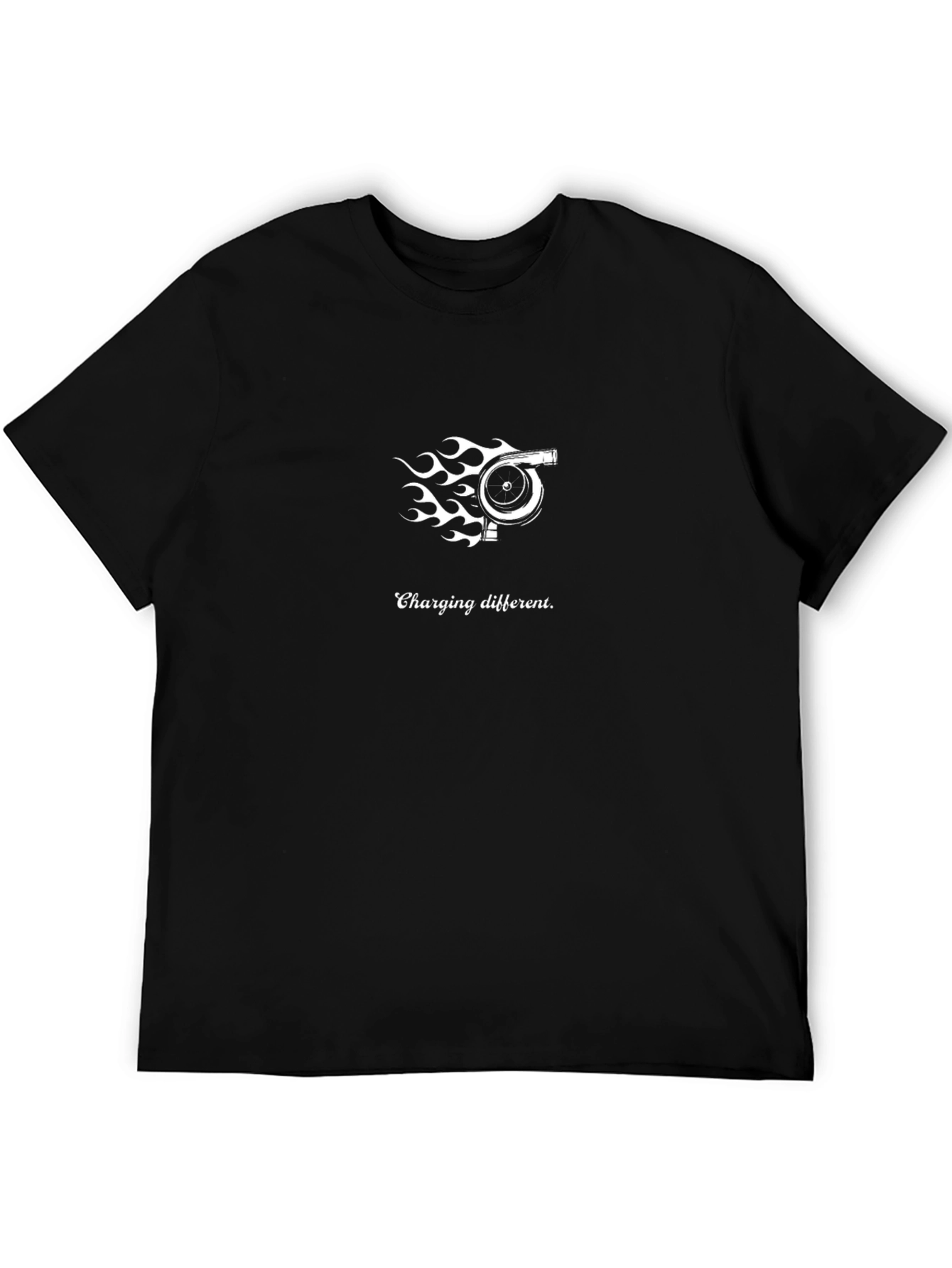 Charging Different T-Shirt - Turbo Design