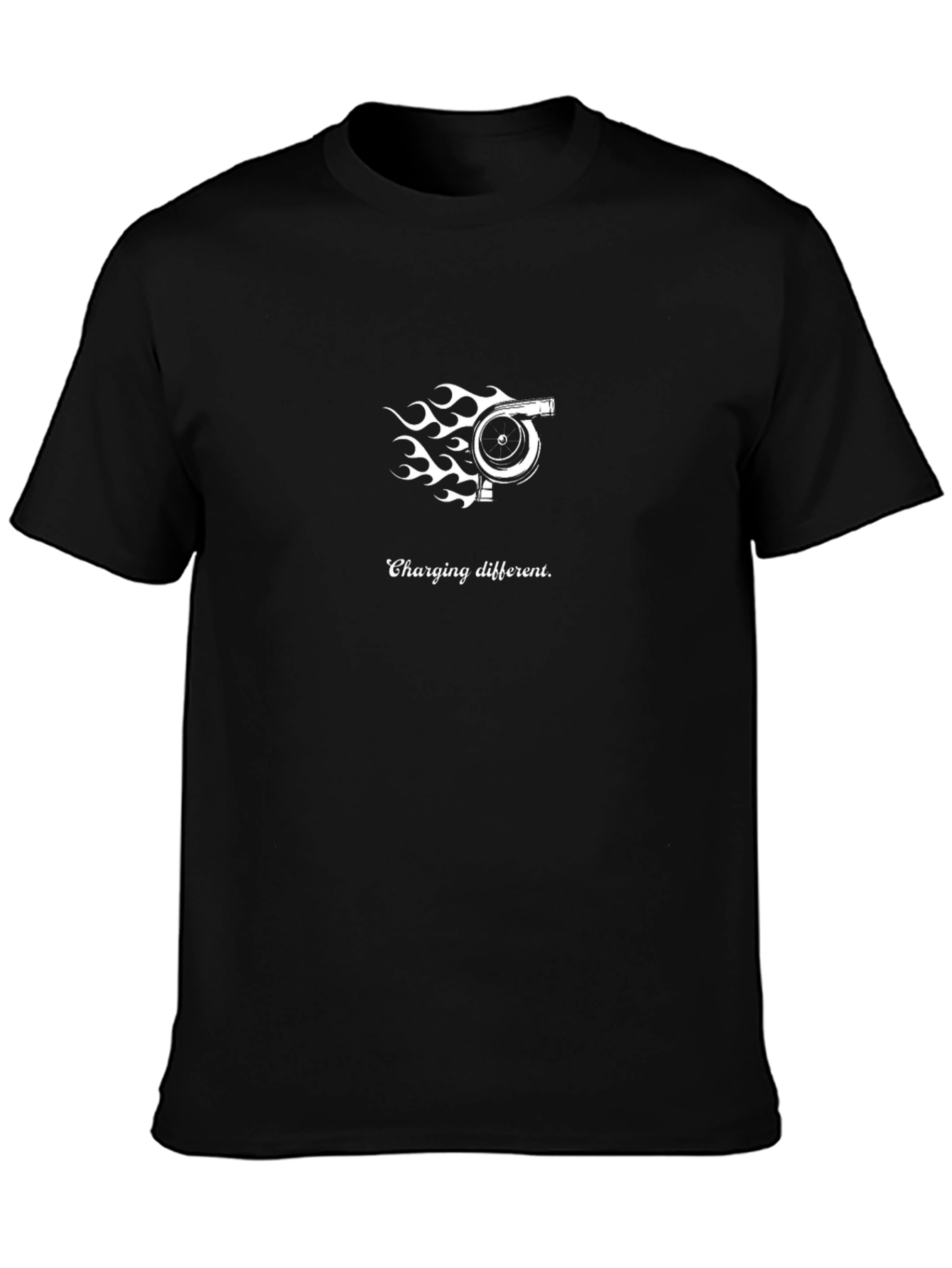Charging Different T-Shirt - Turbo Design