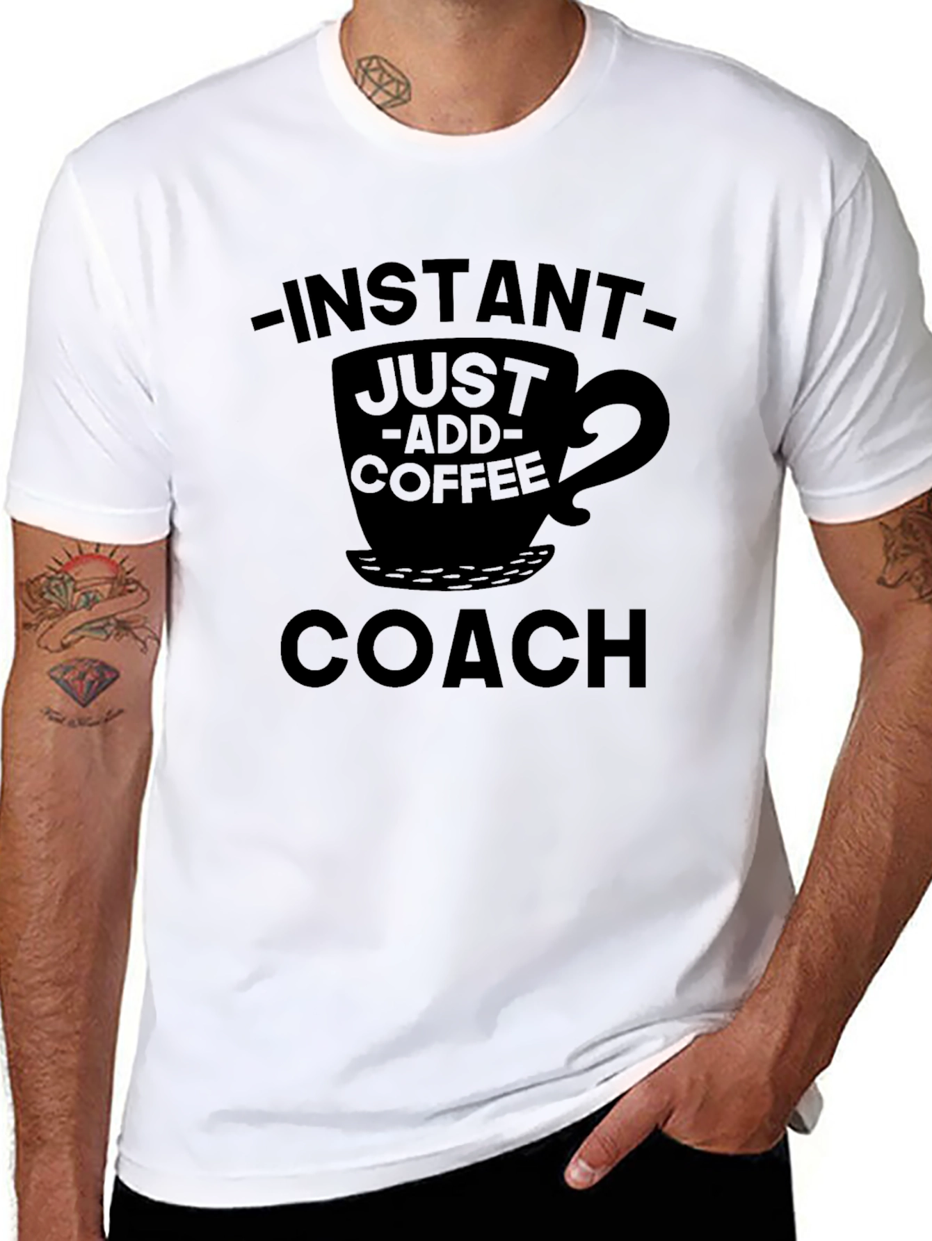 Instant Just Add Coffee Coach Tee