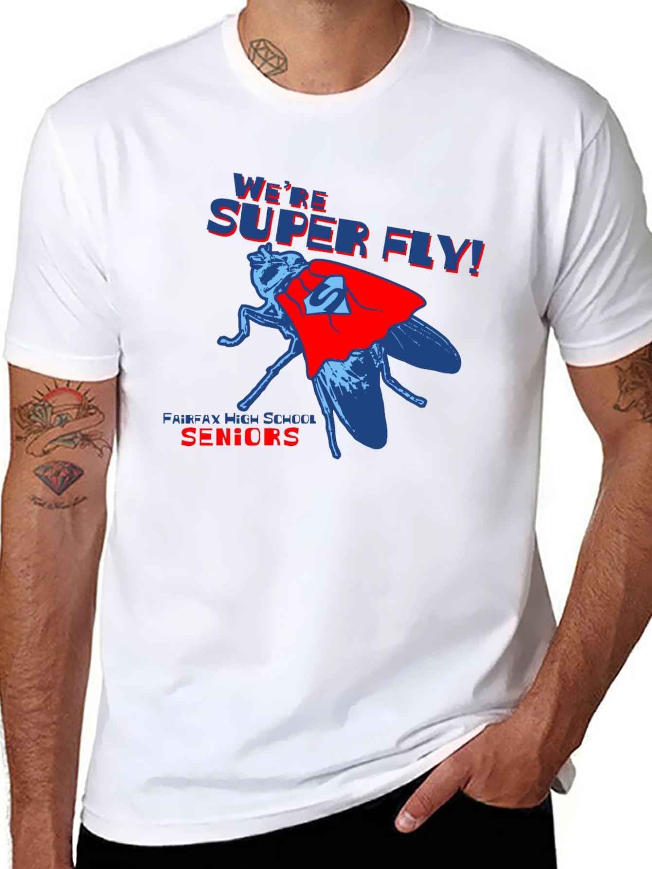 Super Fly Seniors Graphic T-Shirt
