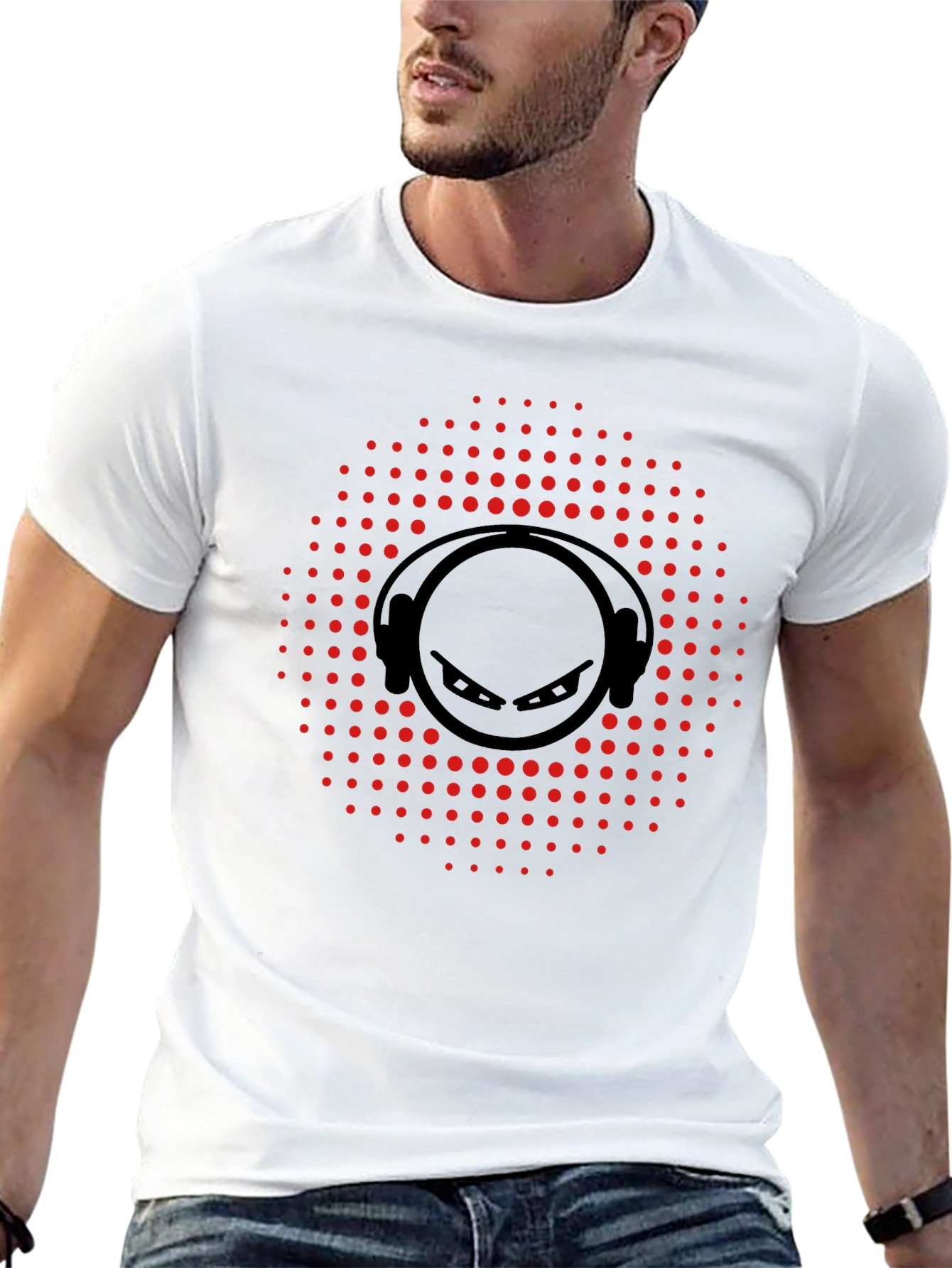 Edgy Graphic Tee - Headphone Ninja
