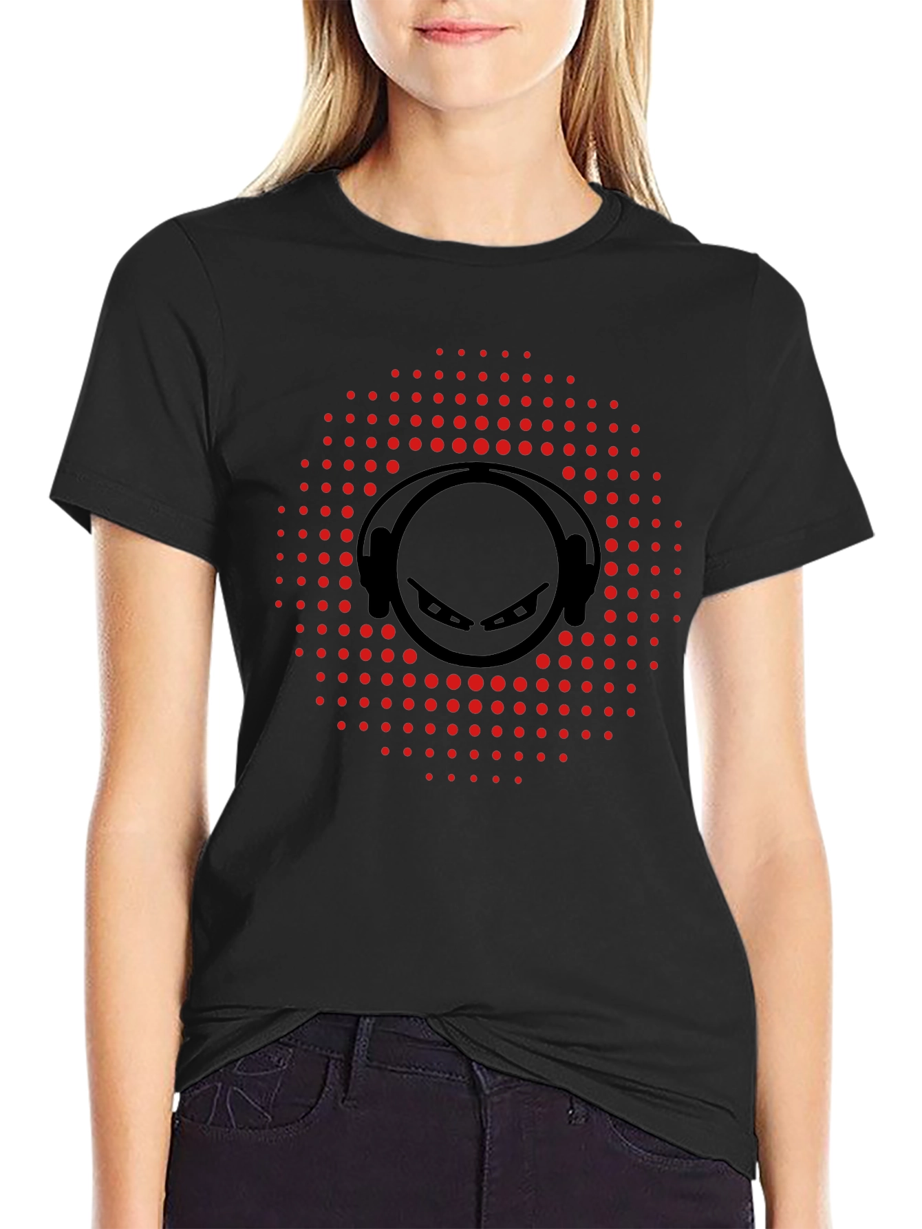 Edgy Graphic Tee - Headphone Ninja