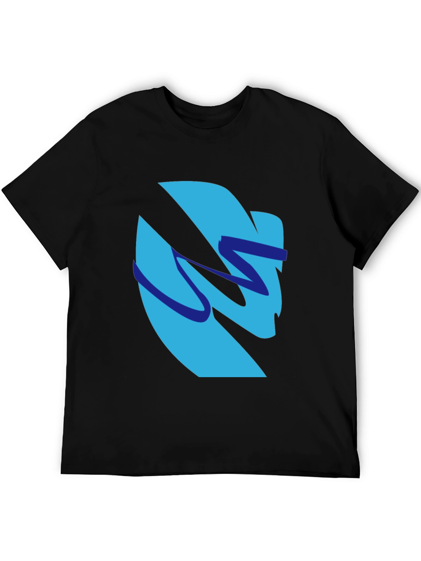 Retro 90s Cup Design Black T-Shirt