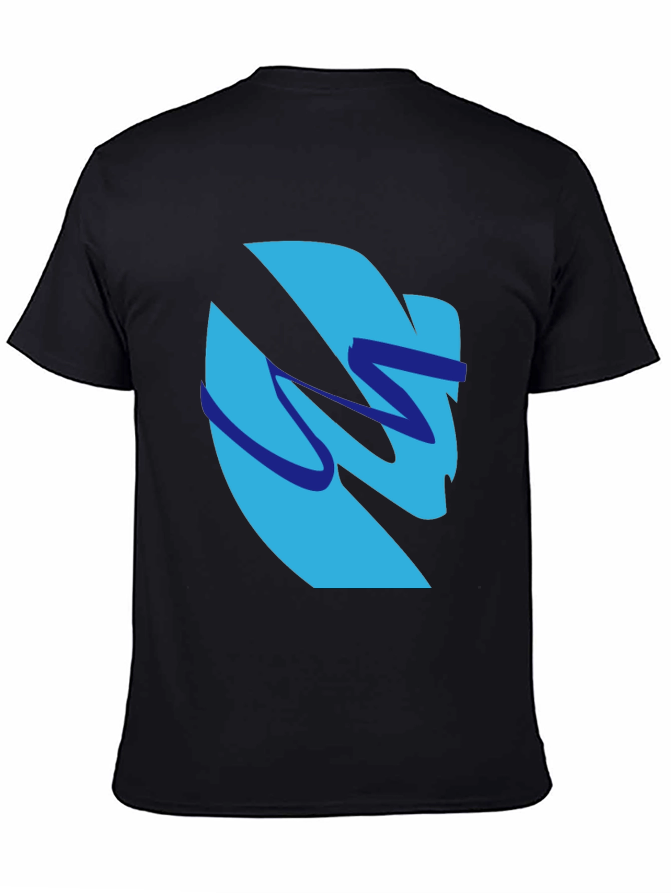 Retro 90s Cup Design Black T-Shirt