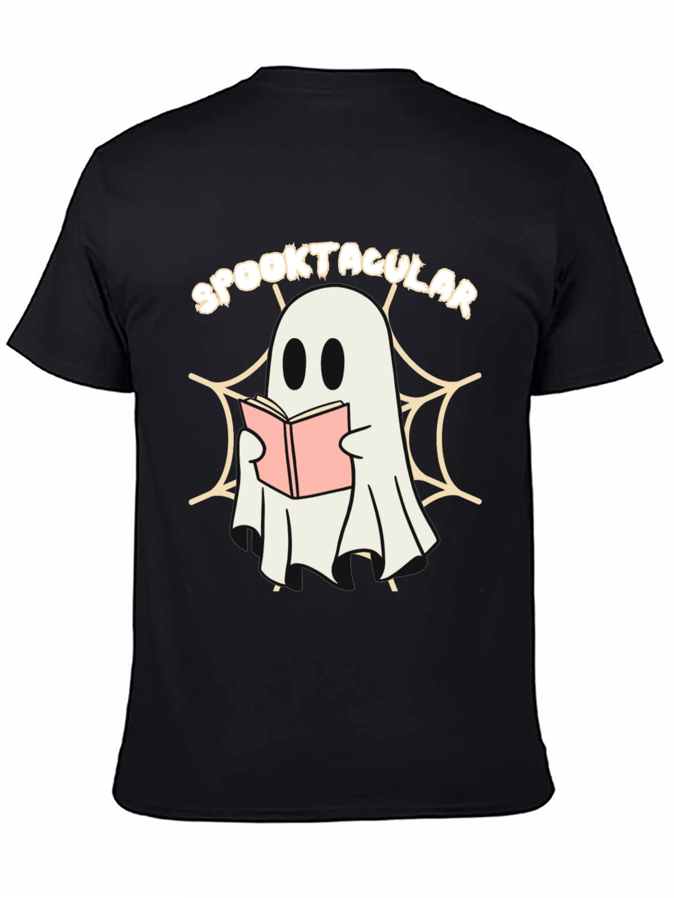 Spooktacular Ghost Reading Book T-Shirt