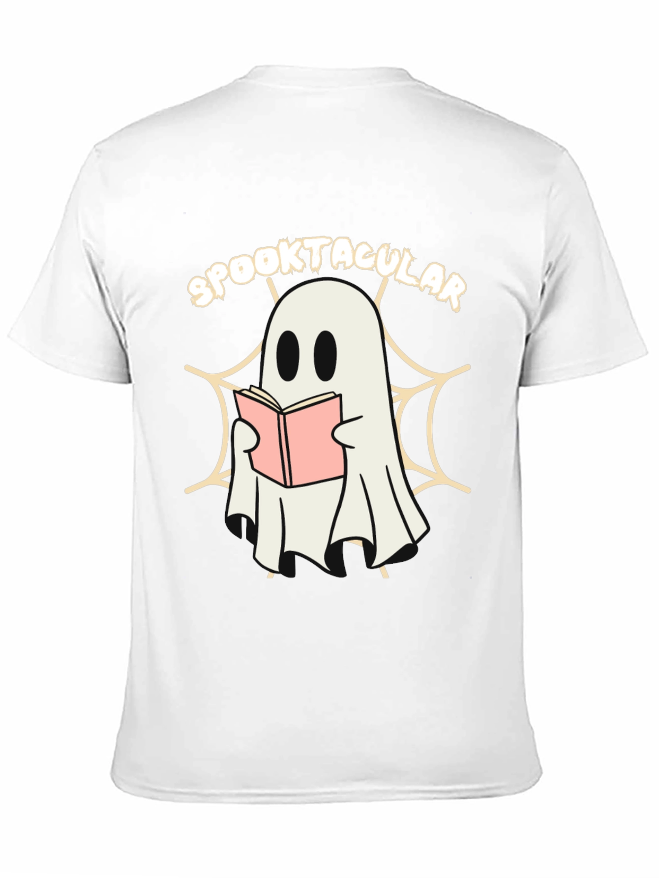 Spooktacular Ghost Reading Book T-Shirt