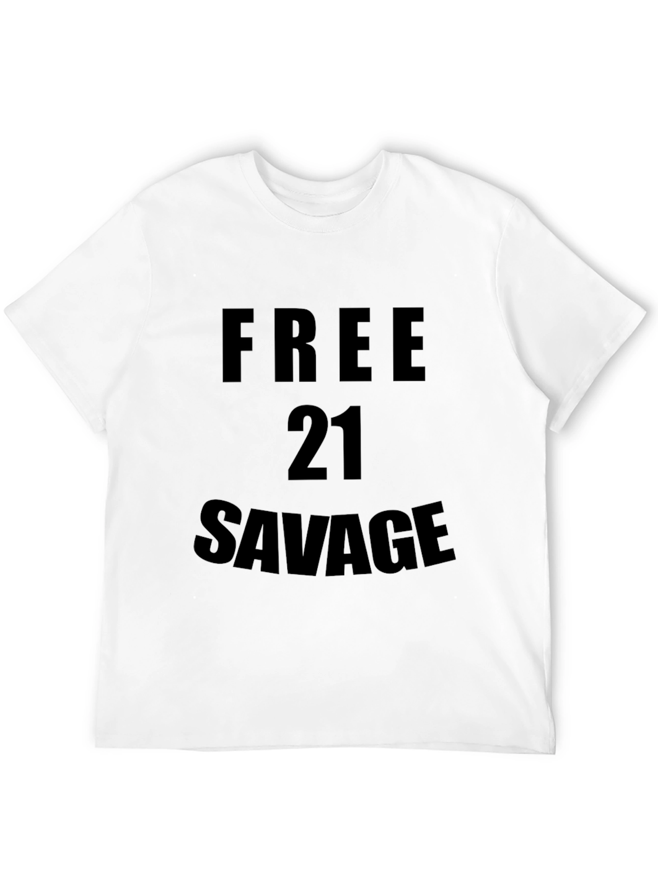 Free 21 Savage Black T-Shirt