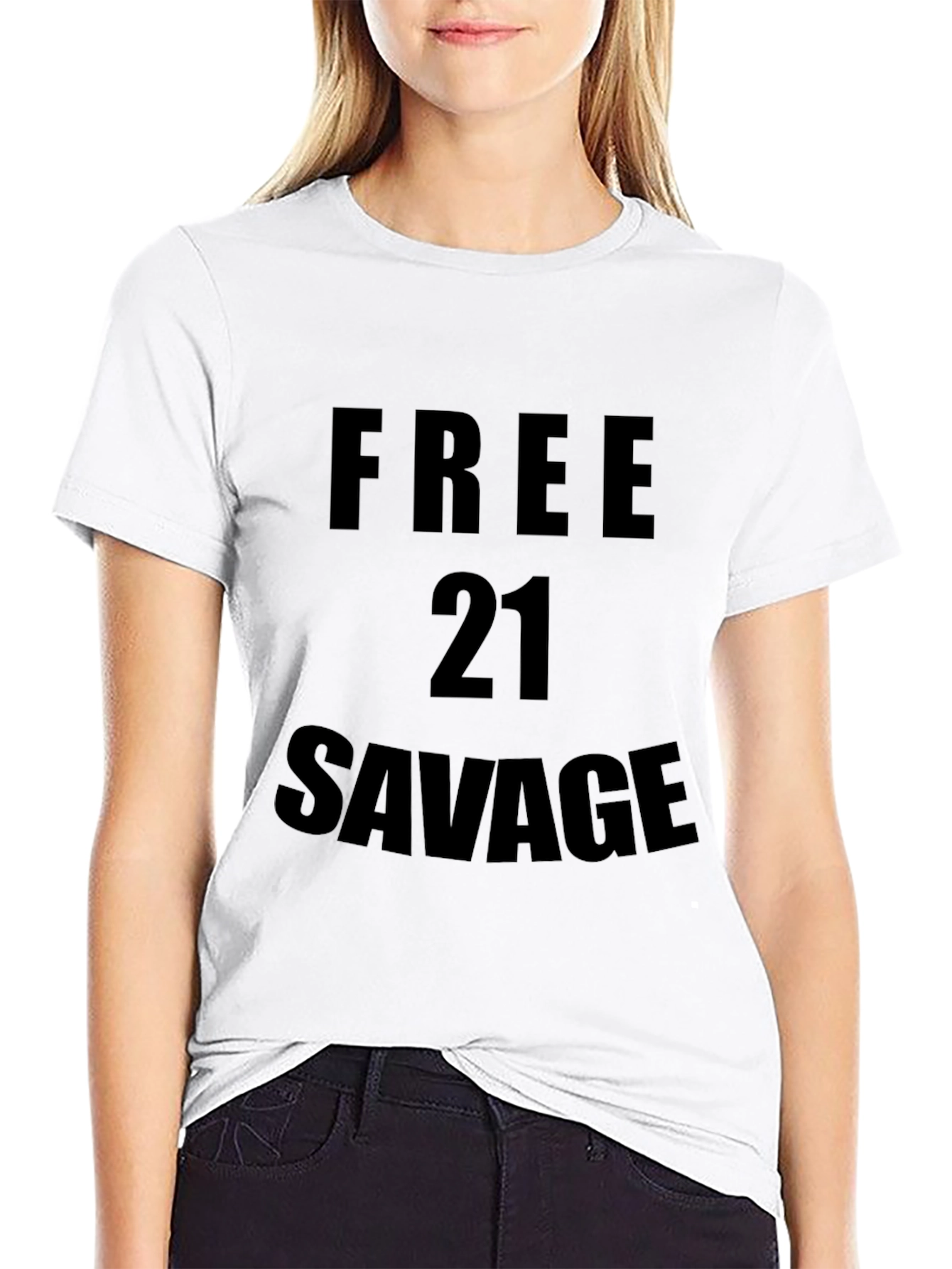 Free 21 Savage Black T-Shirt