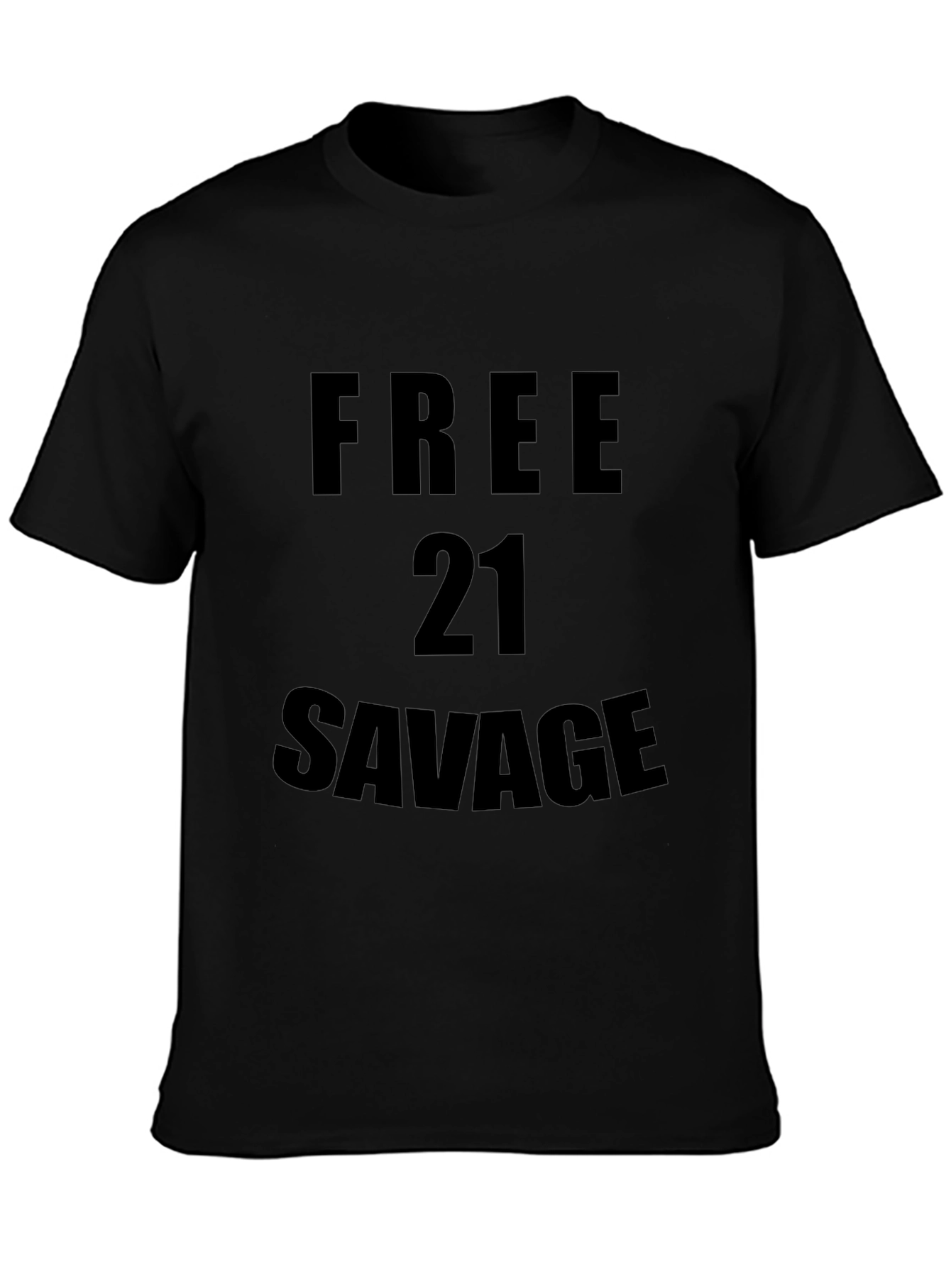 Free 21 Savage Black T-Shirt