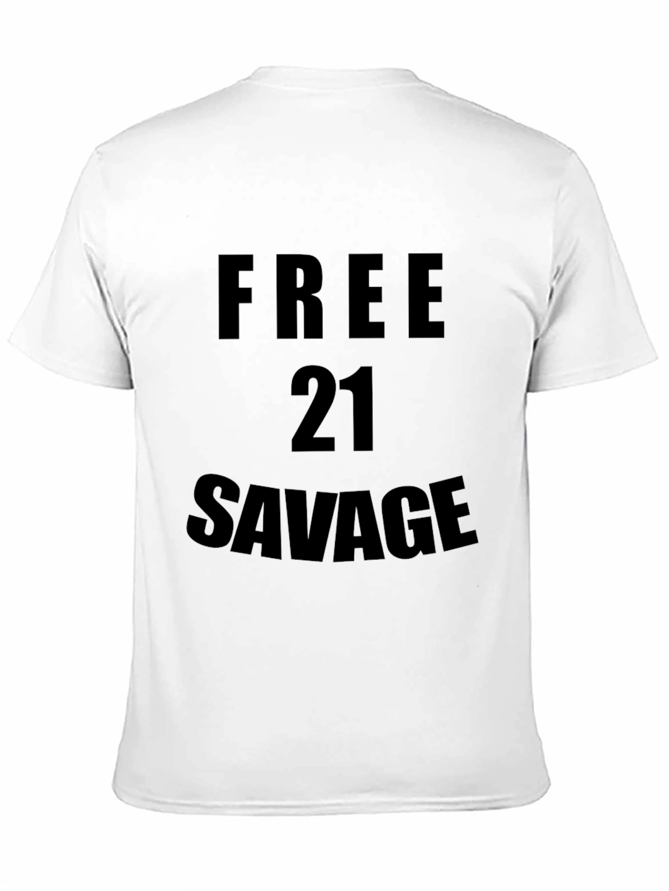 Free 21 Savage Black T-Shirt