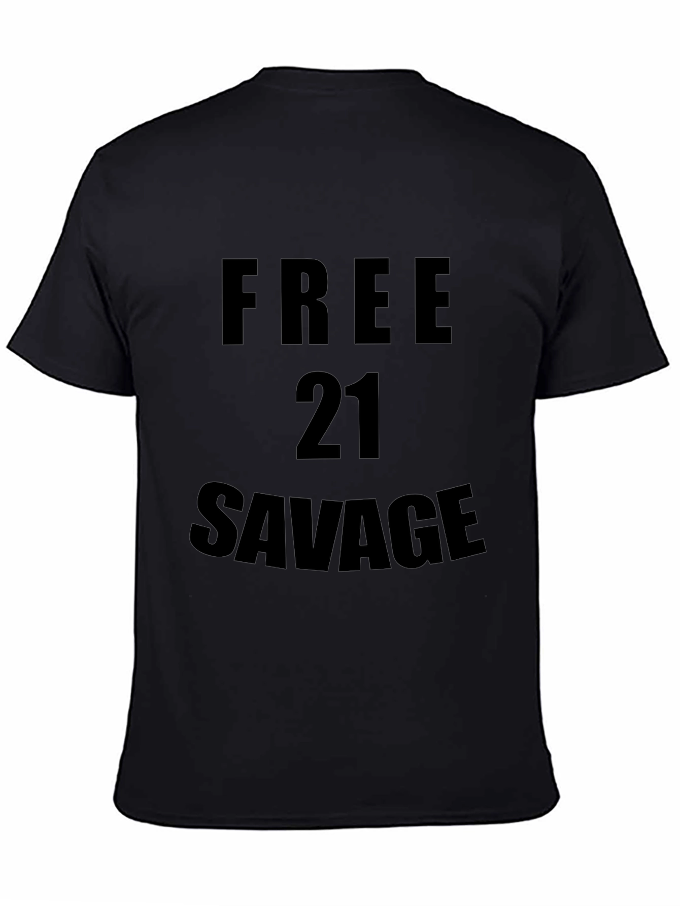 Free 21 Savage Black T-Shirt