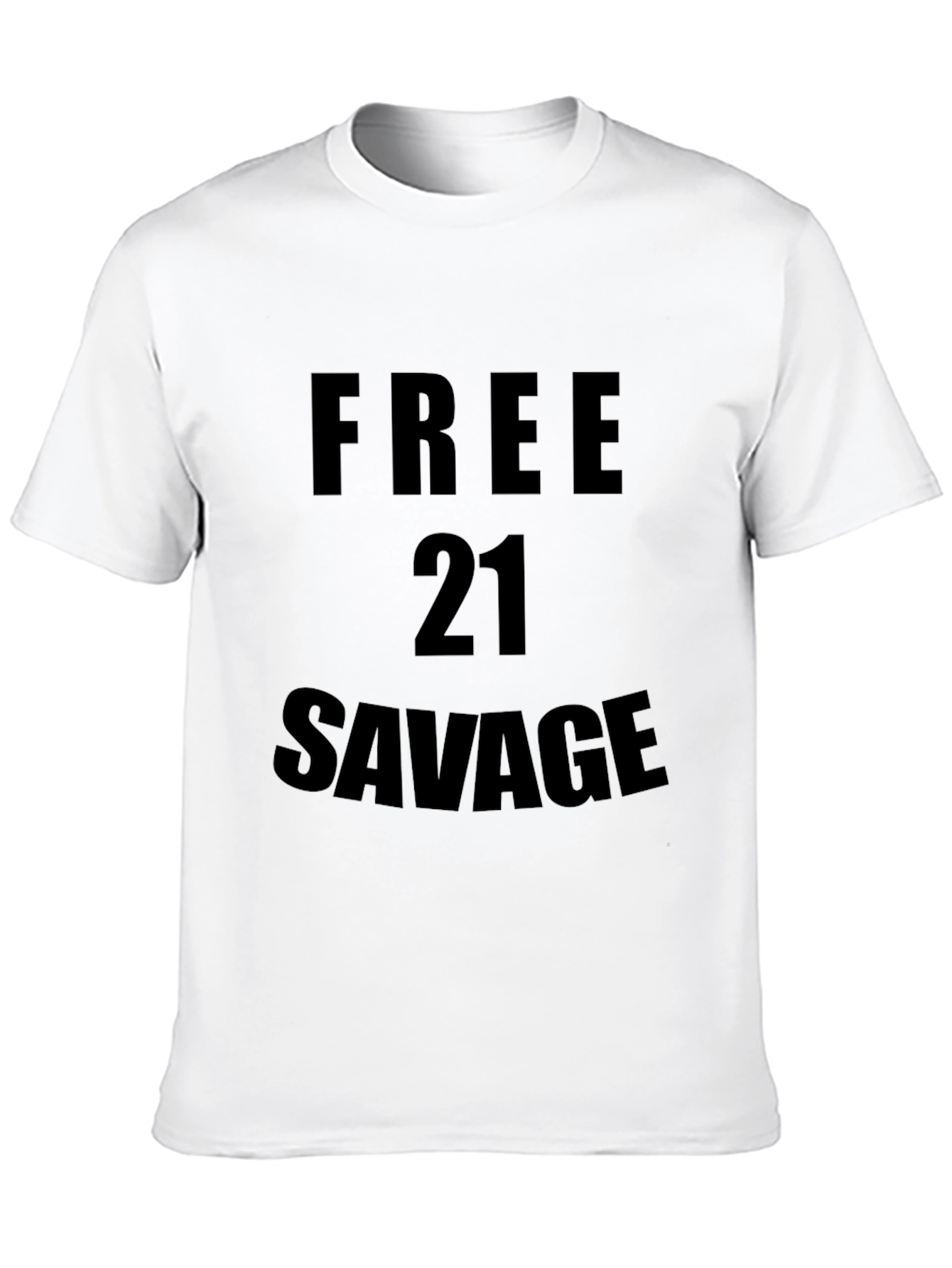 Free 21 Savage Black T-Shirt