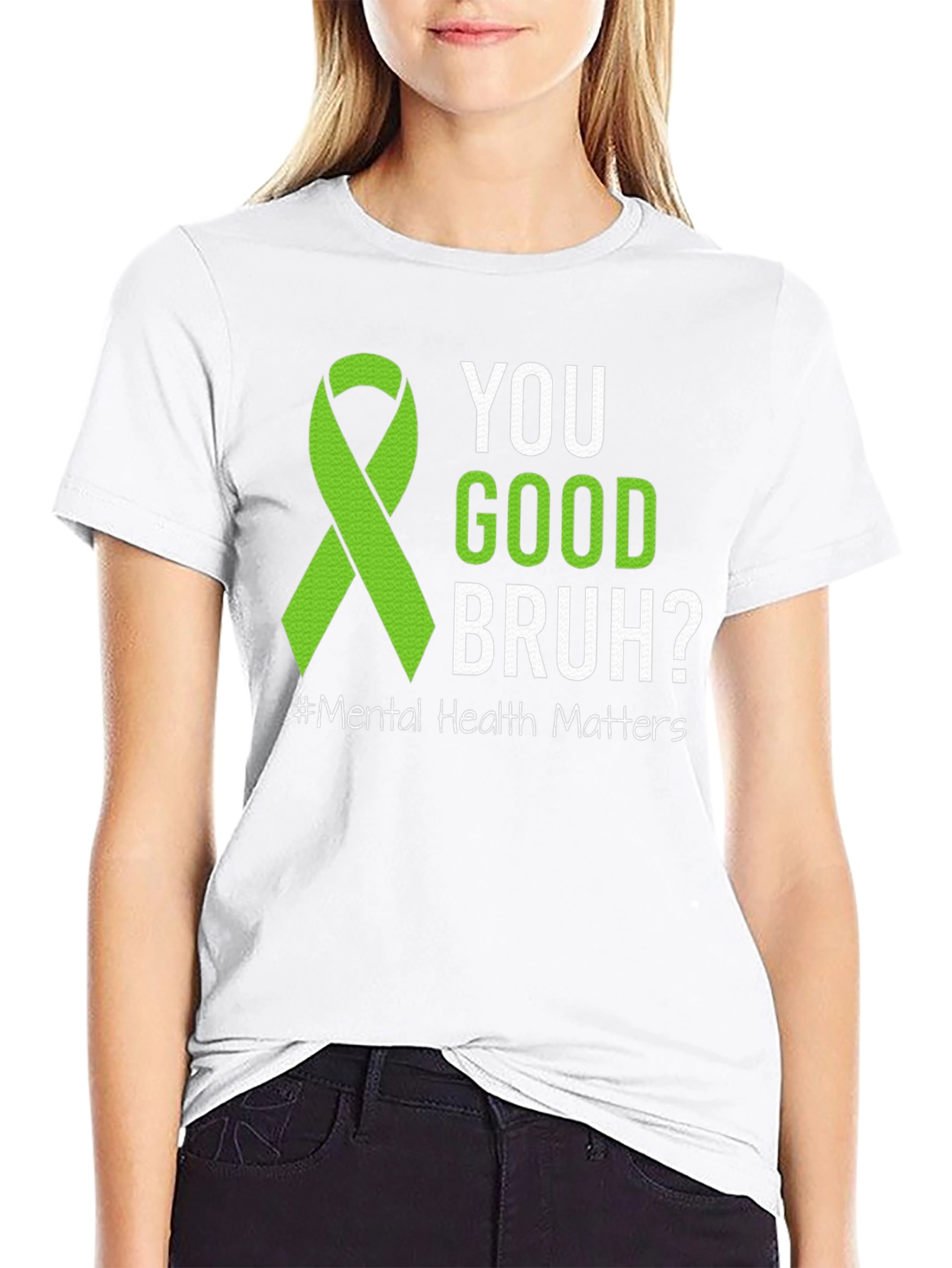 Mental Health Matters T-Shirt: Are You Good Bruh?