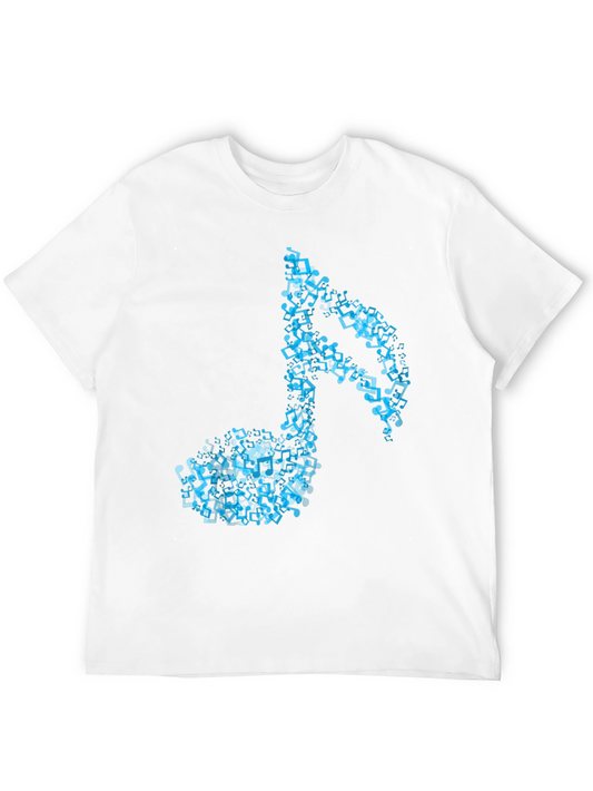 Music Note Graphic T-Shirt