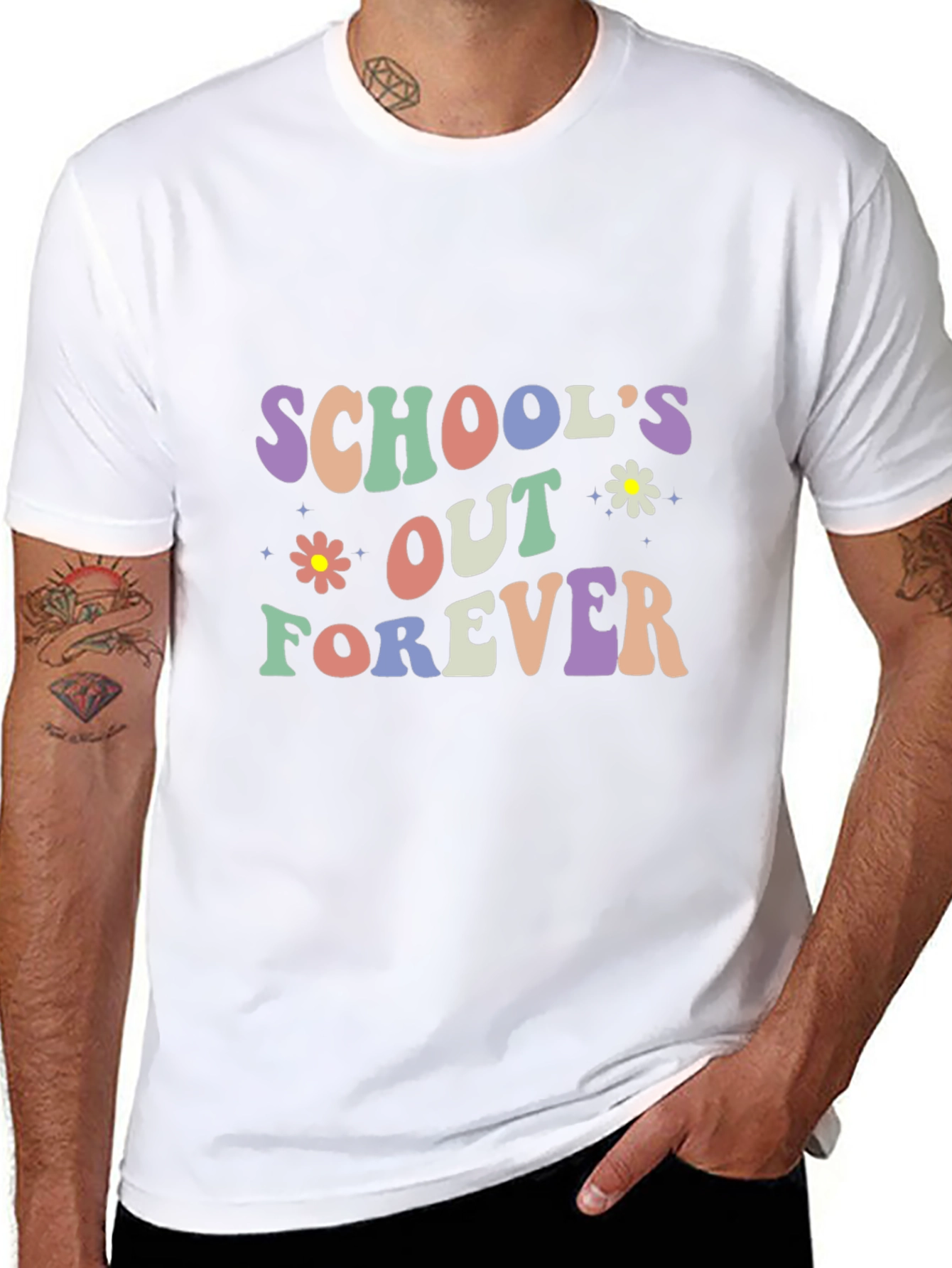 Schools Out Forever T-Shirt Retro Design