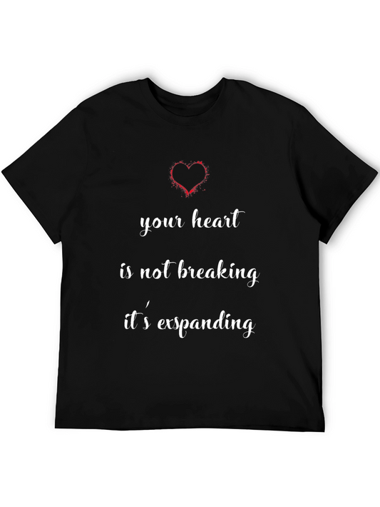 Expanding Heart Graphic Tee - Unisex