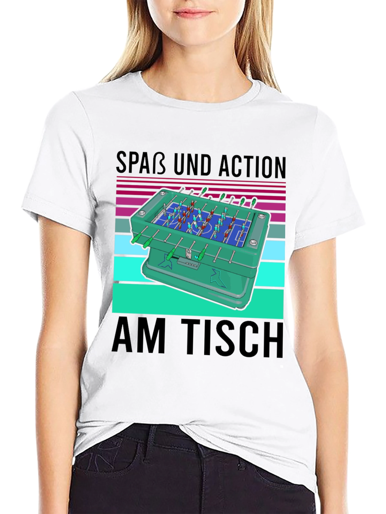 Fun Foosball Table Graphic Tee