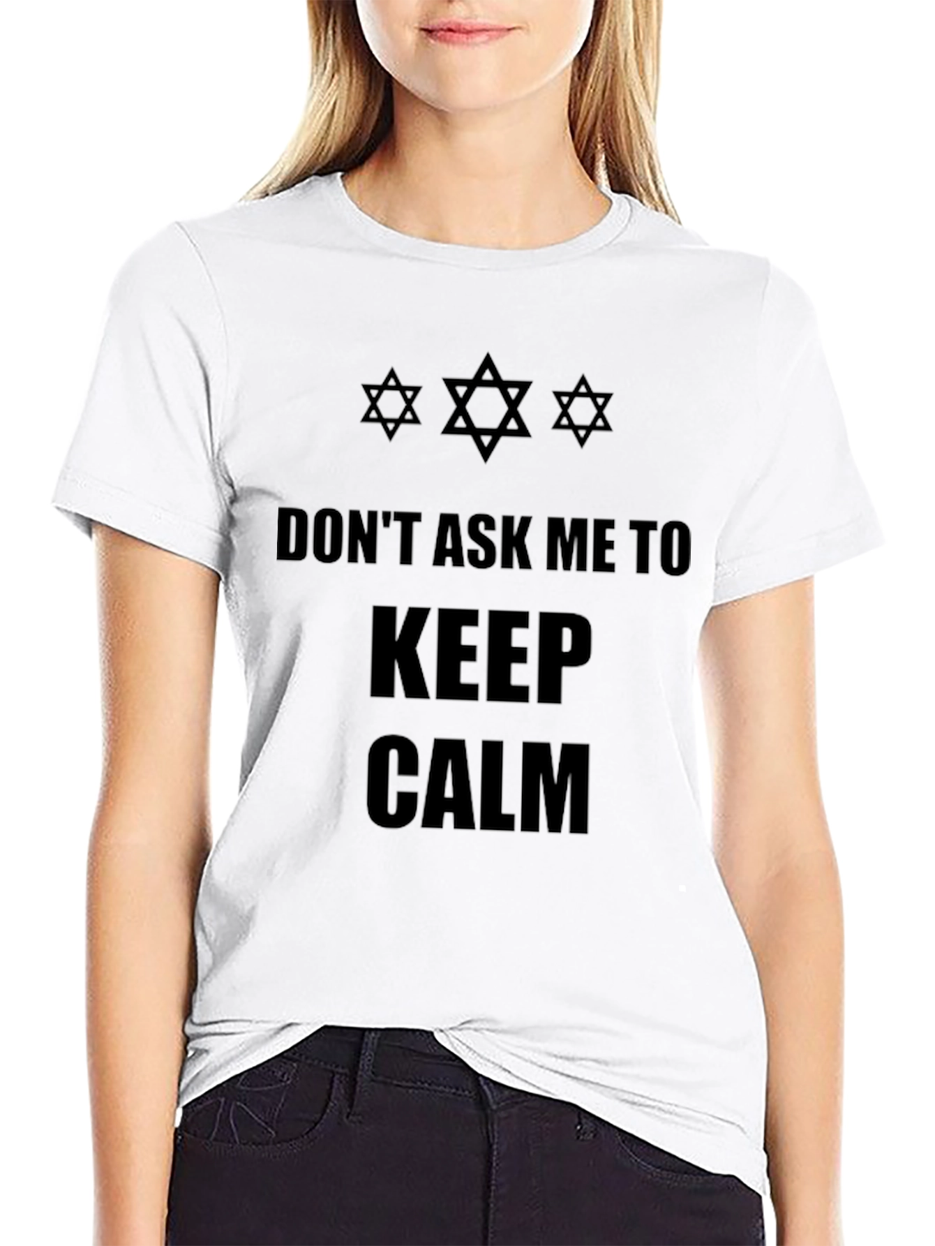 Dont Ask Me to Keep Calm Black T-Shirt