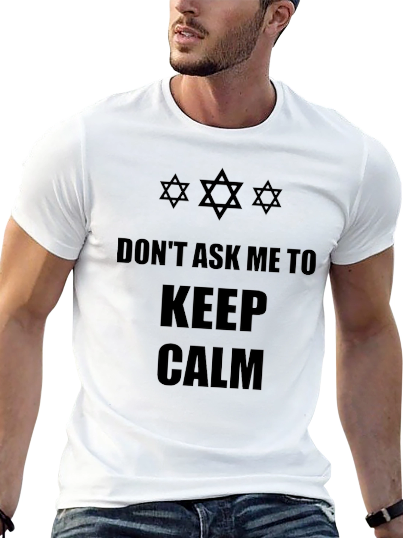 Dont Ask Me to Keep Calm Black T-Shirt
