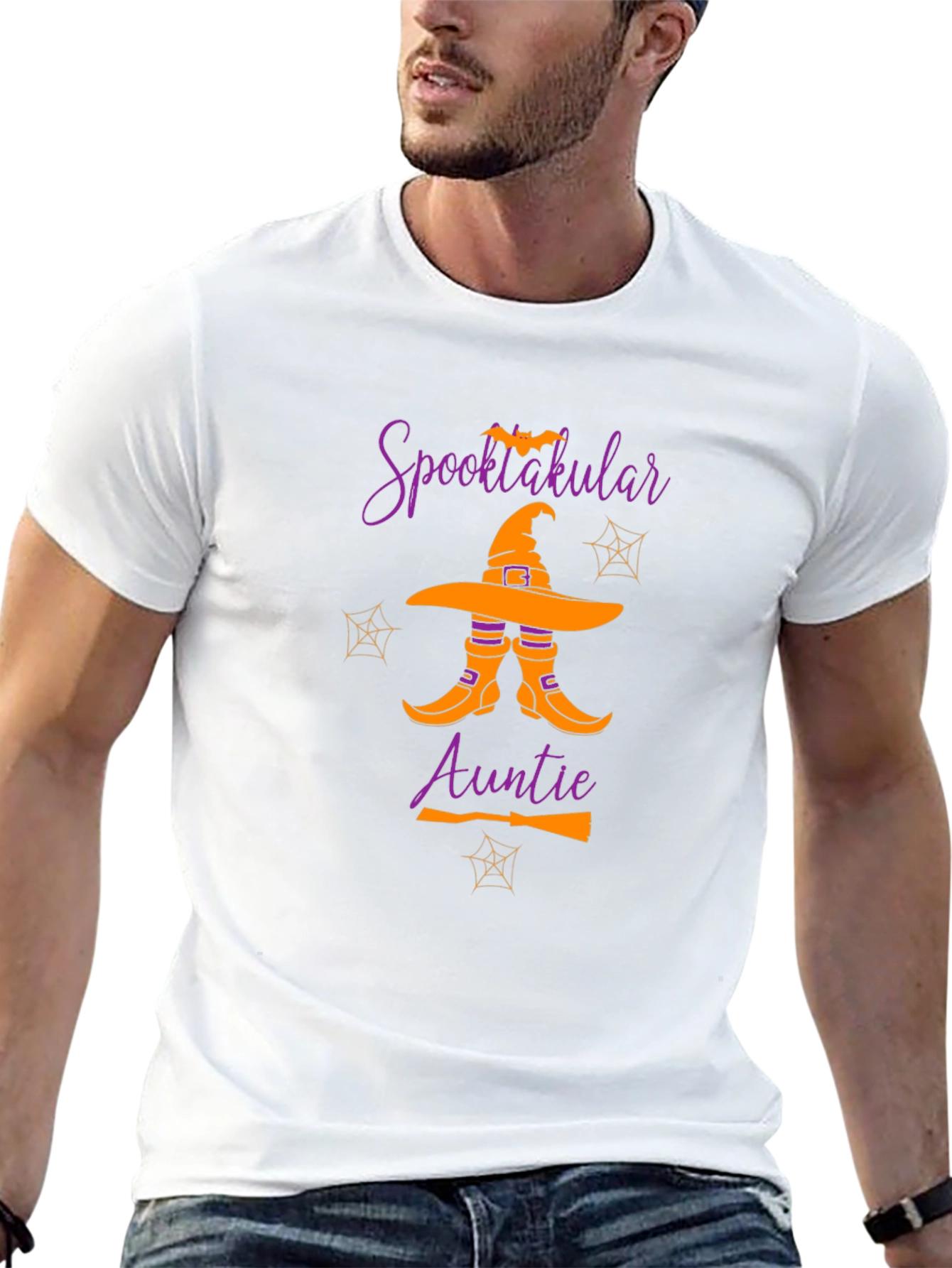 Spooktacular Auntie Halloween T-Shirt
