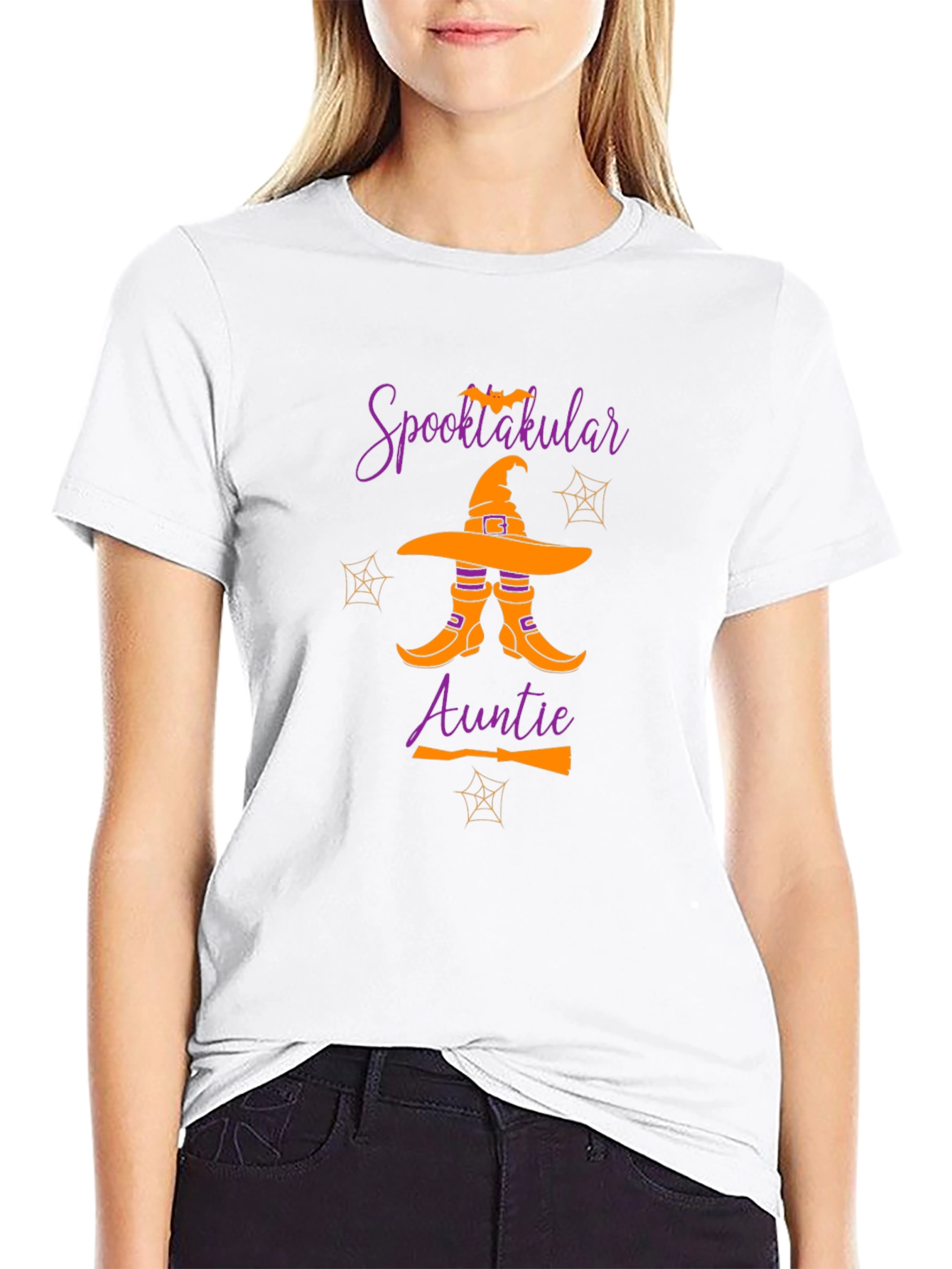 Spooktacular Auntie Halloween T-Shirt