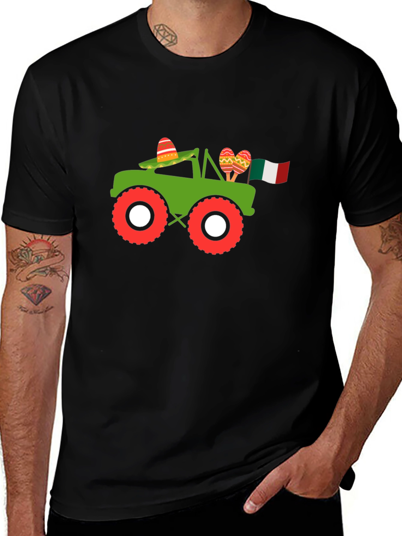 Cinco de Mayo Jeep T-Shirt