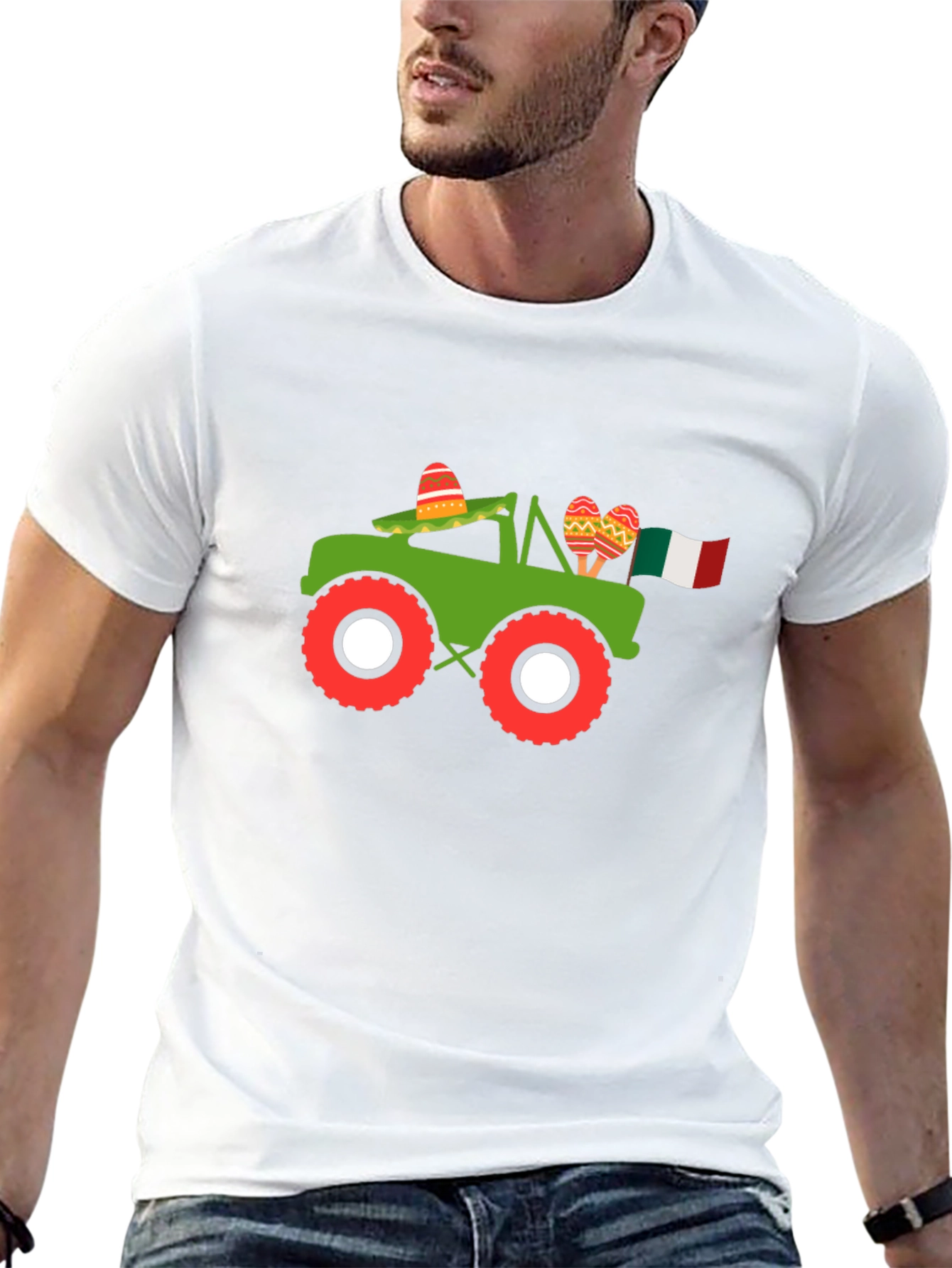 Cinco de Mayo Jeep T-Shirt