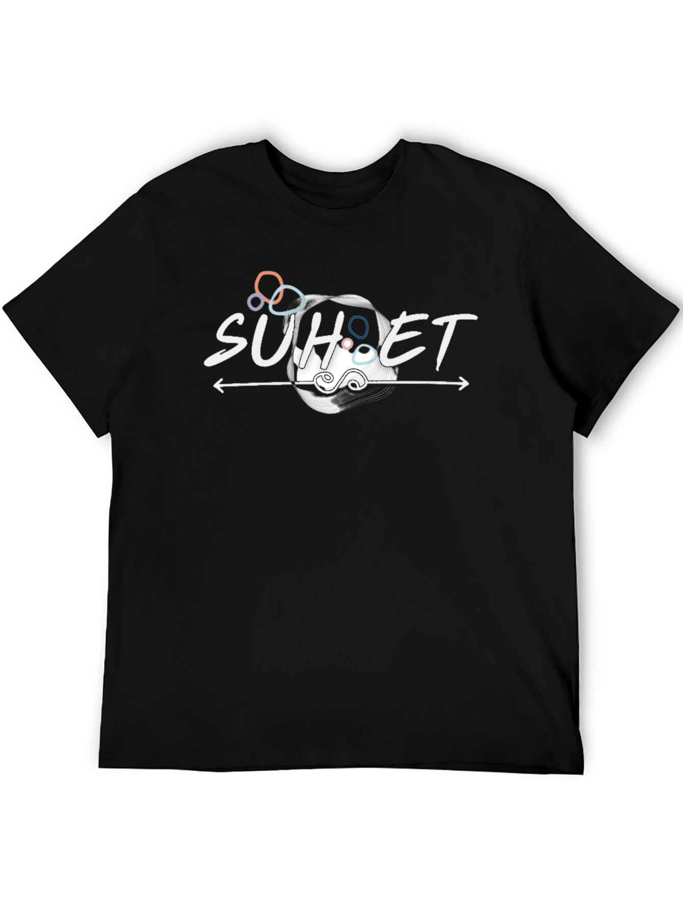 Abstract Graphic Tee - Modern Style