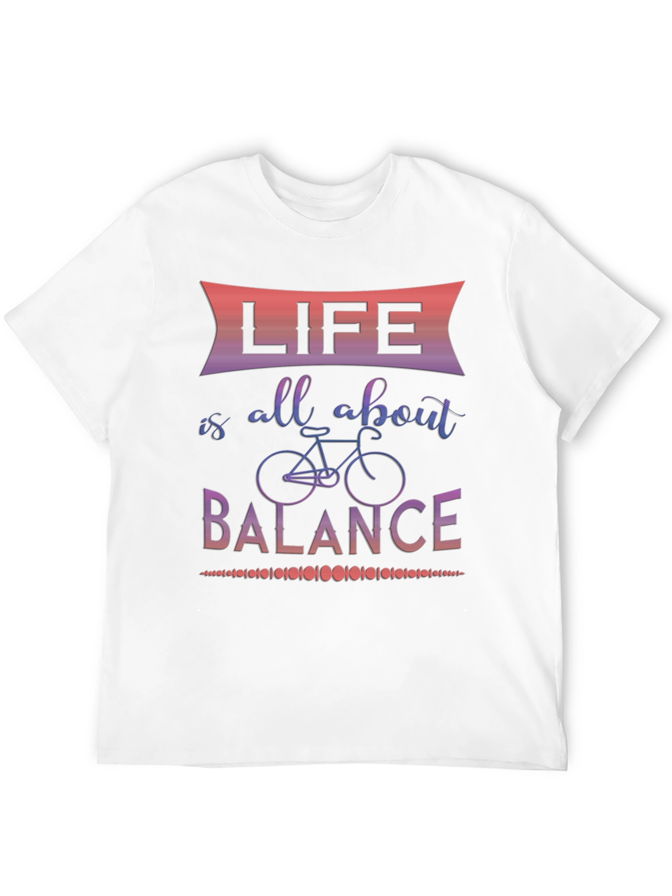 Life is all about balance graphic tee