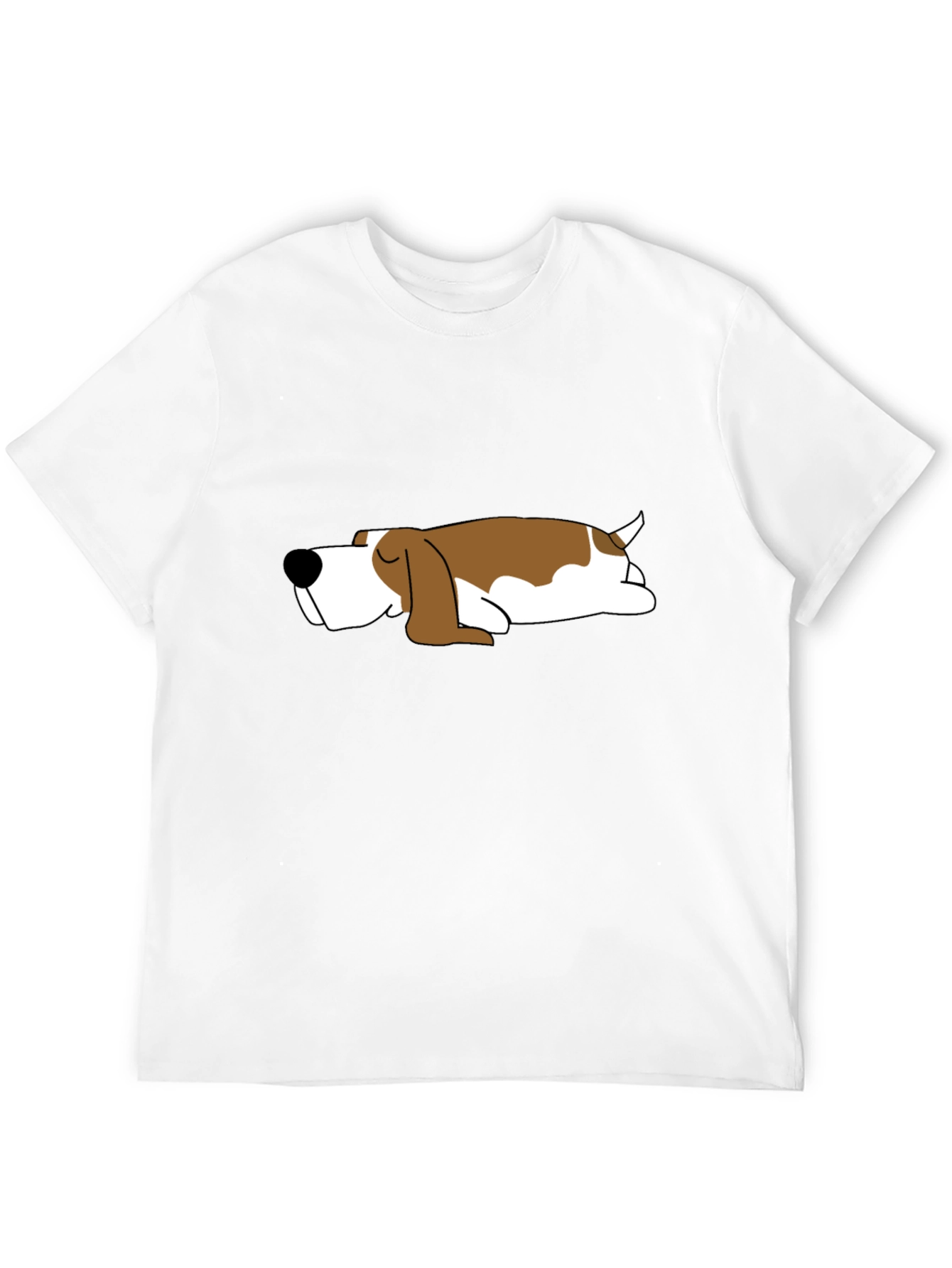Lazy Dog T-Shirt - Cute Sleeping Beagle Tee
