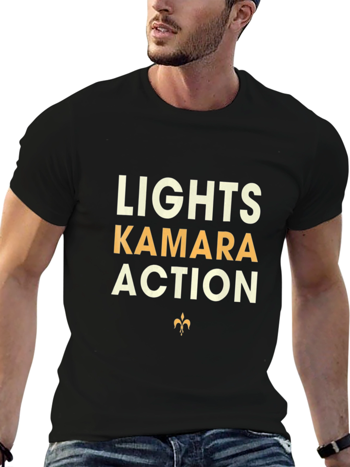 Lights Kamara Action Black T-Shirt